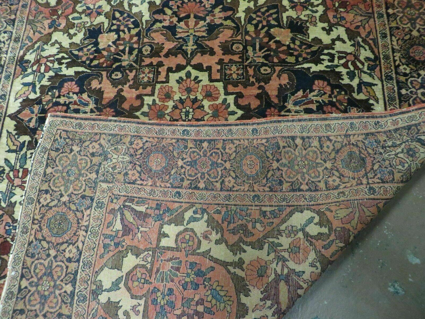 4' X 6' Antique Ultra Fine Handmade India Floral Oriental Wool Rug Carpet Nice - Nuvé