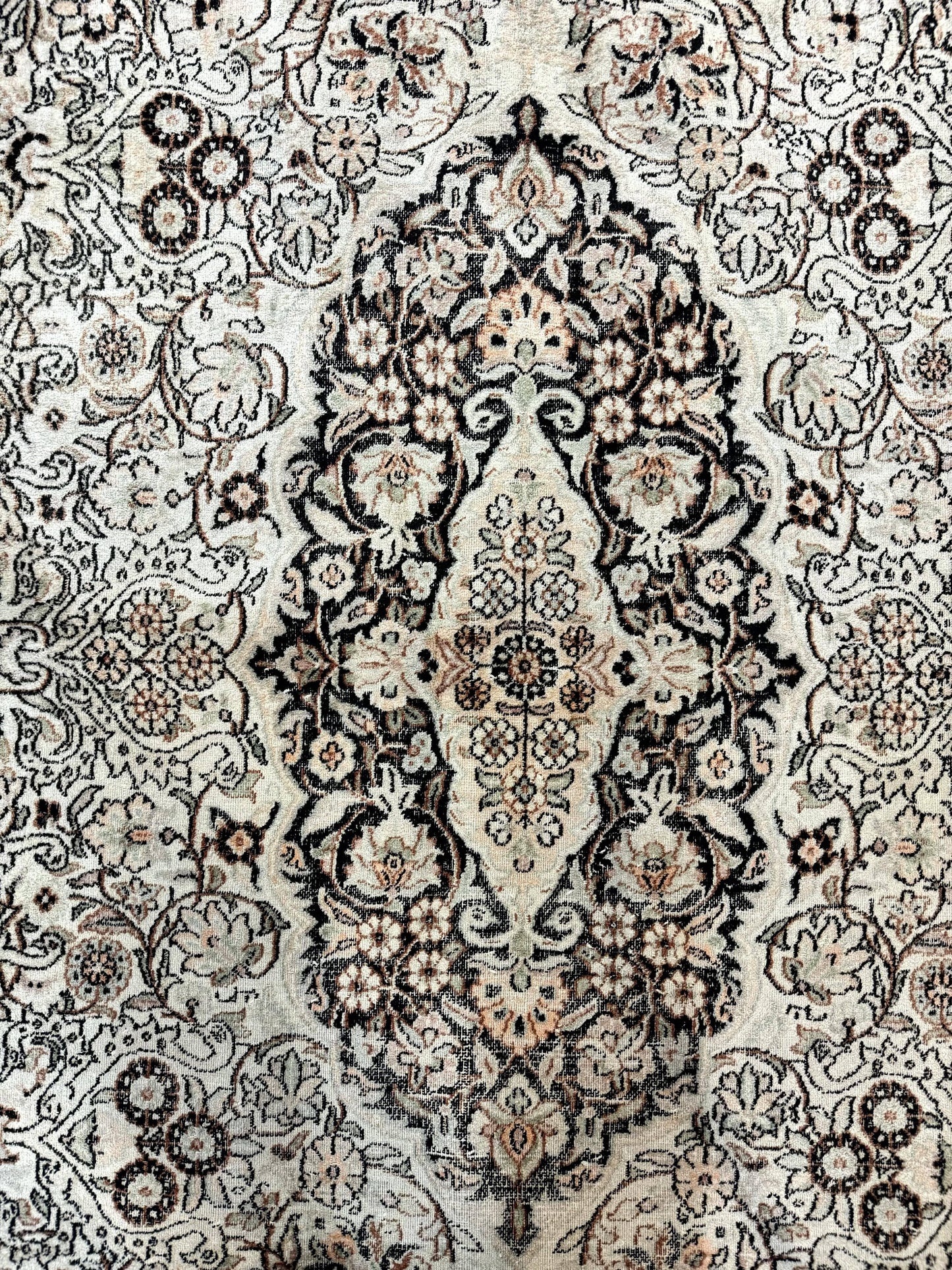 Silk Indian Kashmiri Rug 6x9 - Nuvé