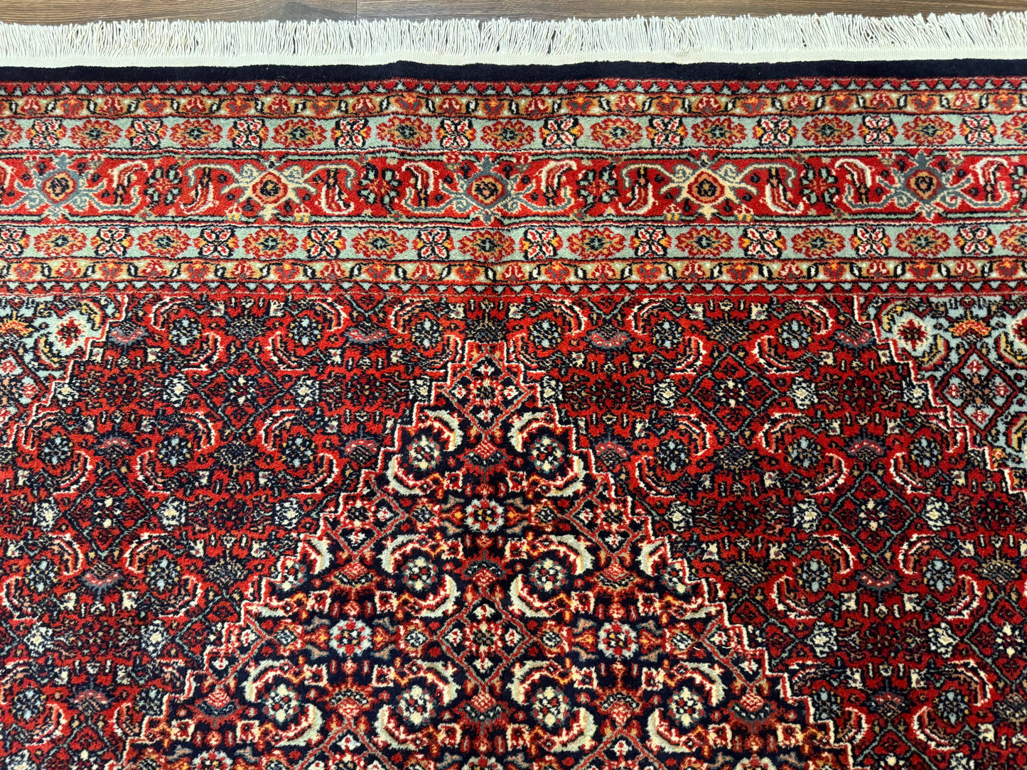 Indo Persian Bijar Rug 6x9, Hand Knotted Wool Carpet - Nuvé