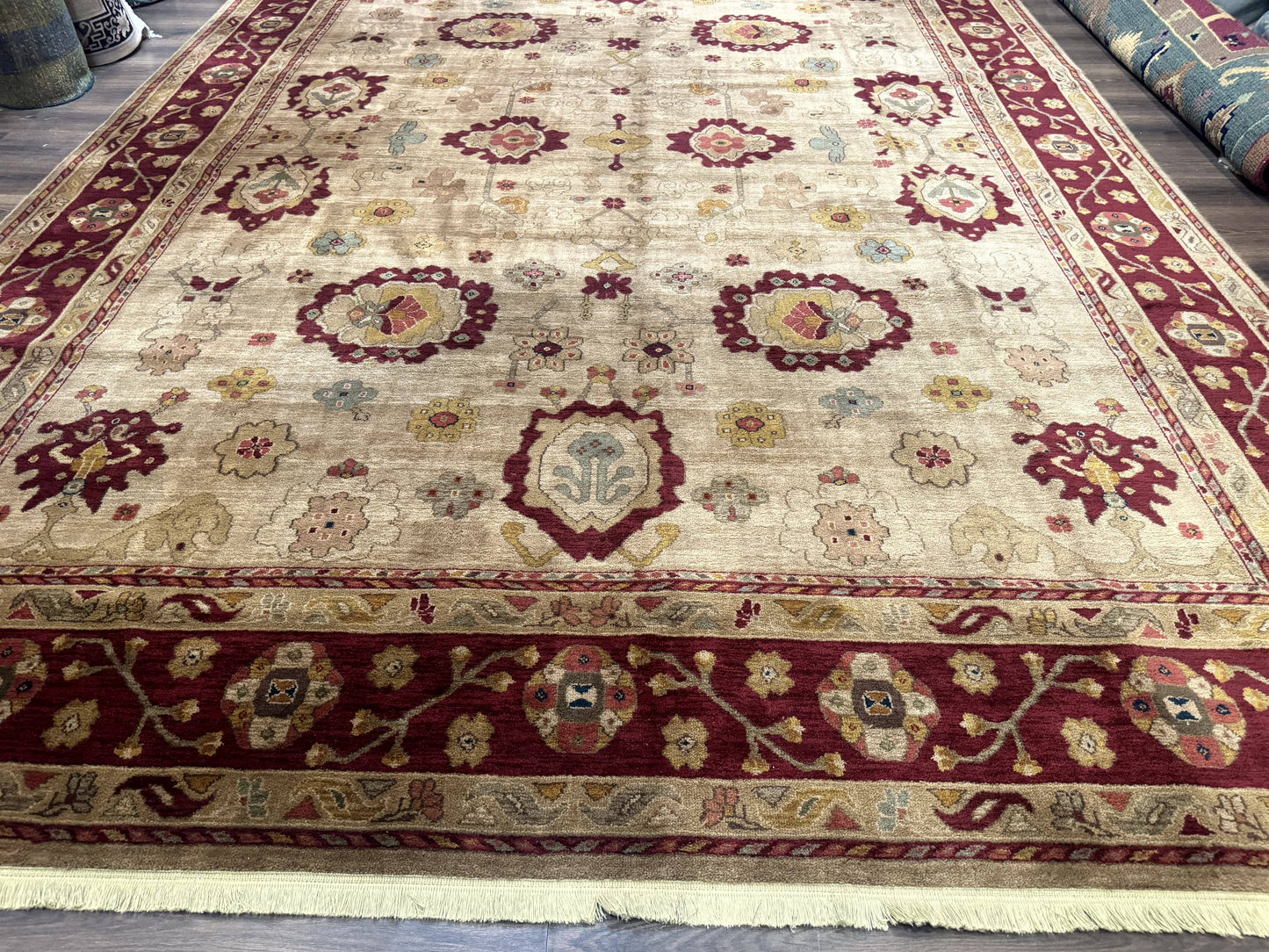 Karastan Rug 10x14, Antique Legends Oushak 2200-203, Vintage, Wool Pile - Nuvé
