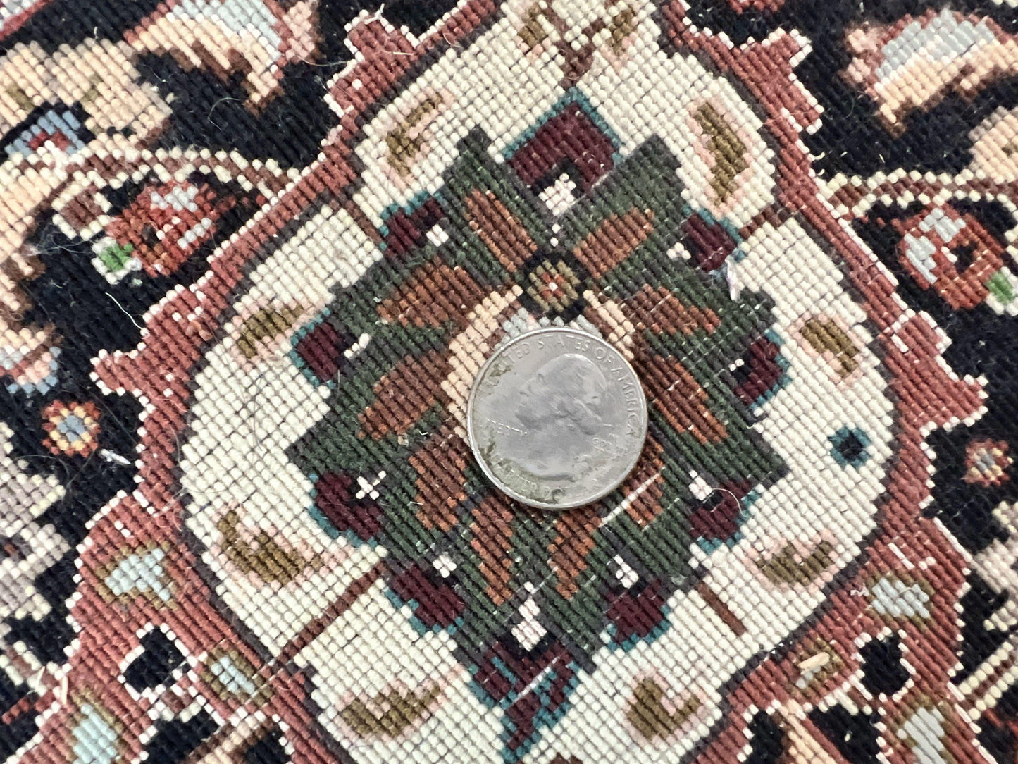 Exquisite Persian Tabriz Rug - 10x13, 400 KPSI, Herati Pattern - Nuvé