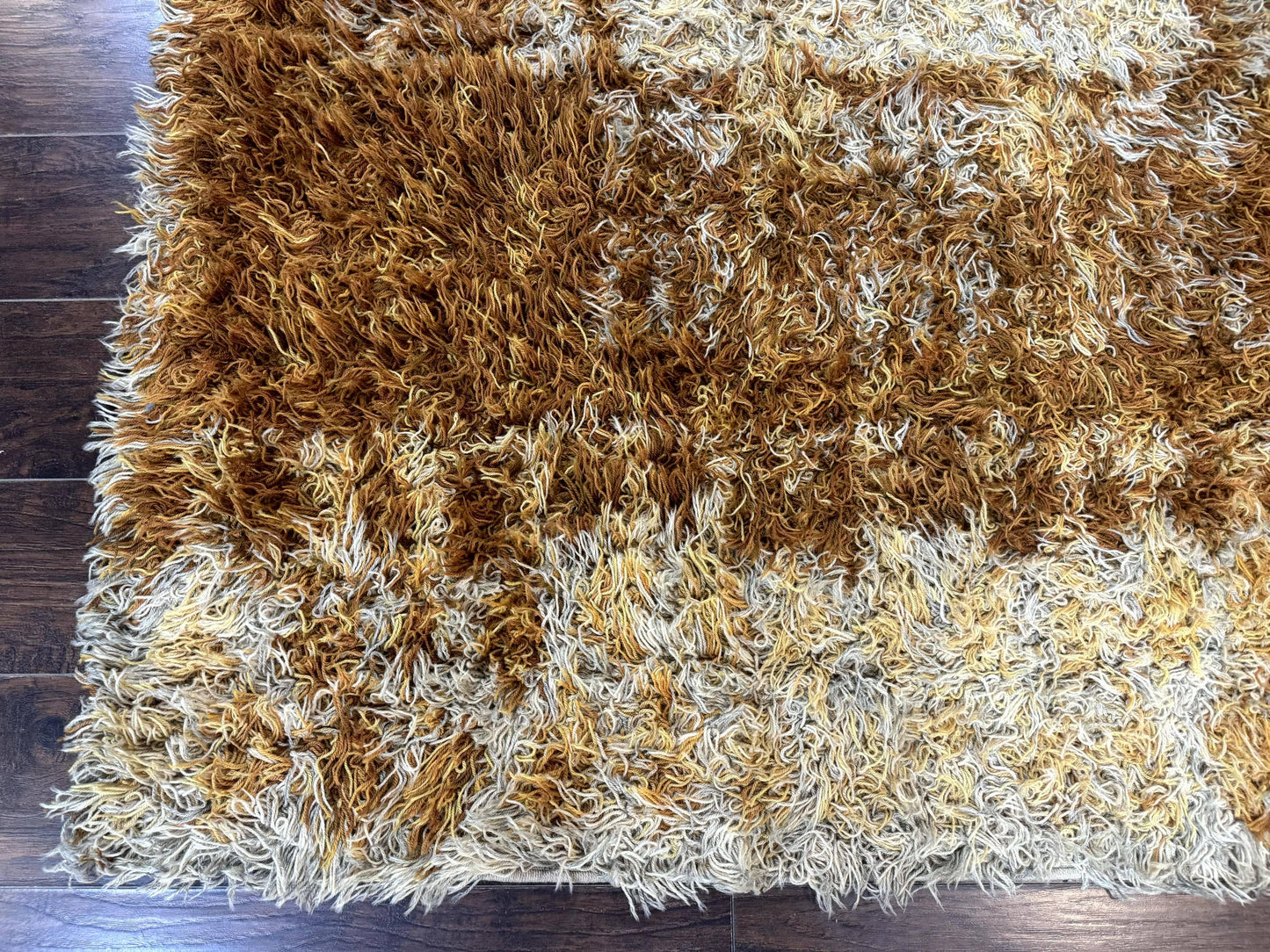 Vintage Rya Shag Rug 5.5 x 7.7 - Nuvé