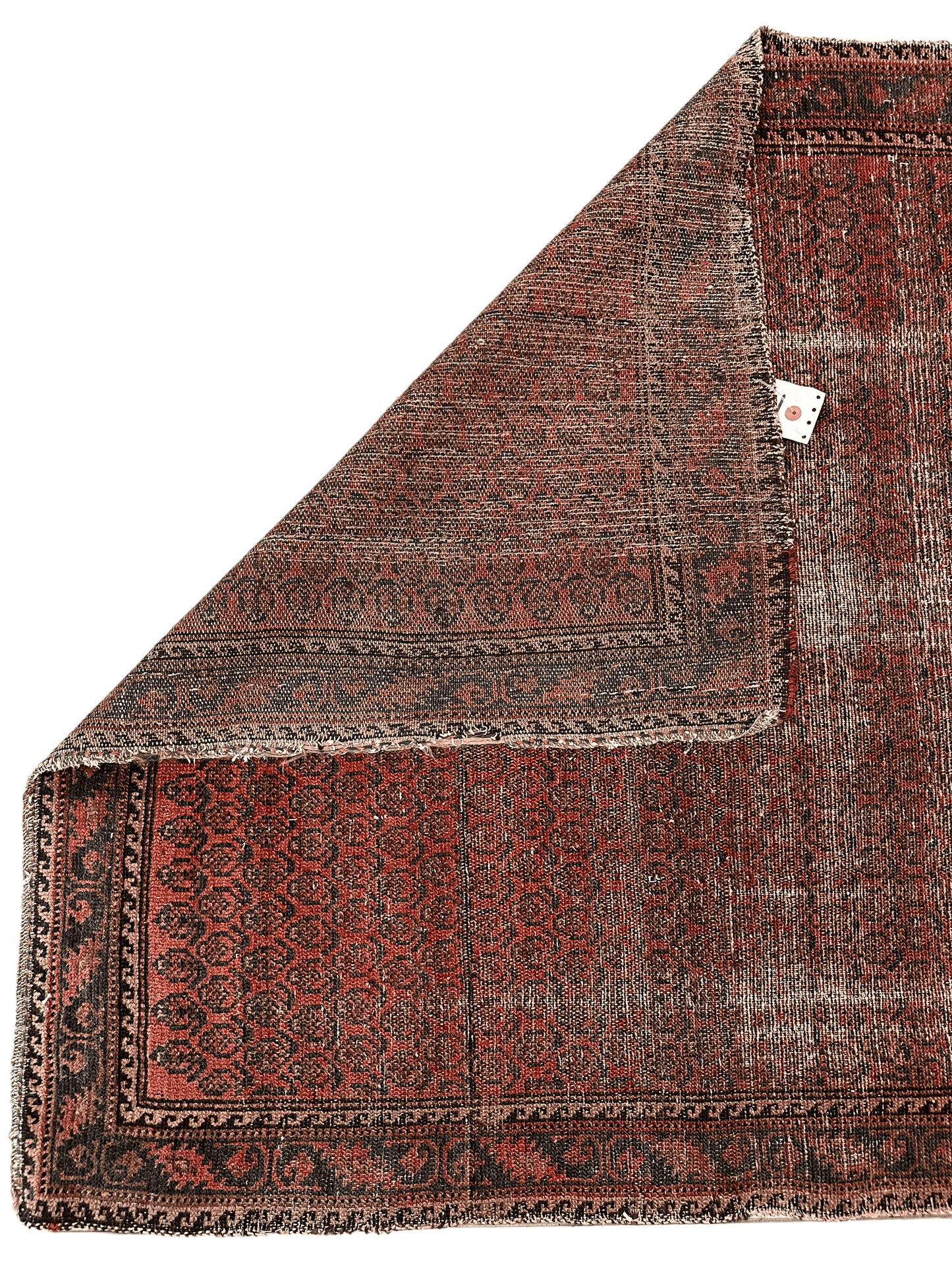 Distressed Persian Paisley Rug 3’8” x 5’2” - Nuvé