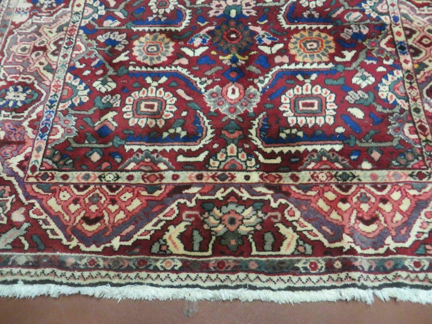 5' X 9' Antique Handmade Turkish Wool Veg Dyes Rug Nice # 107 - Nuvé