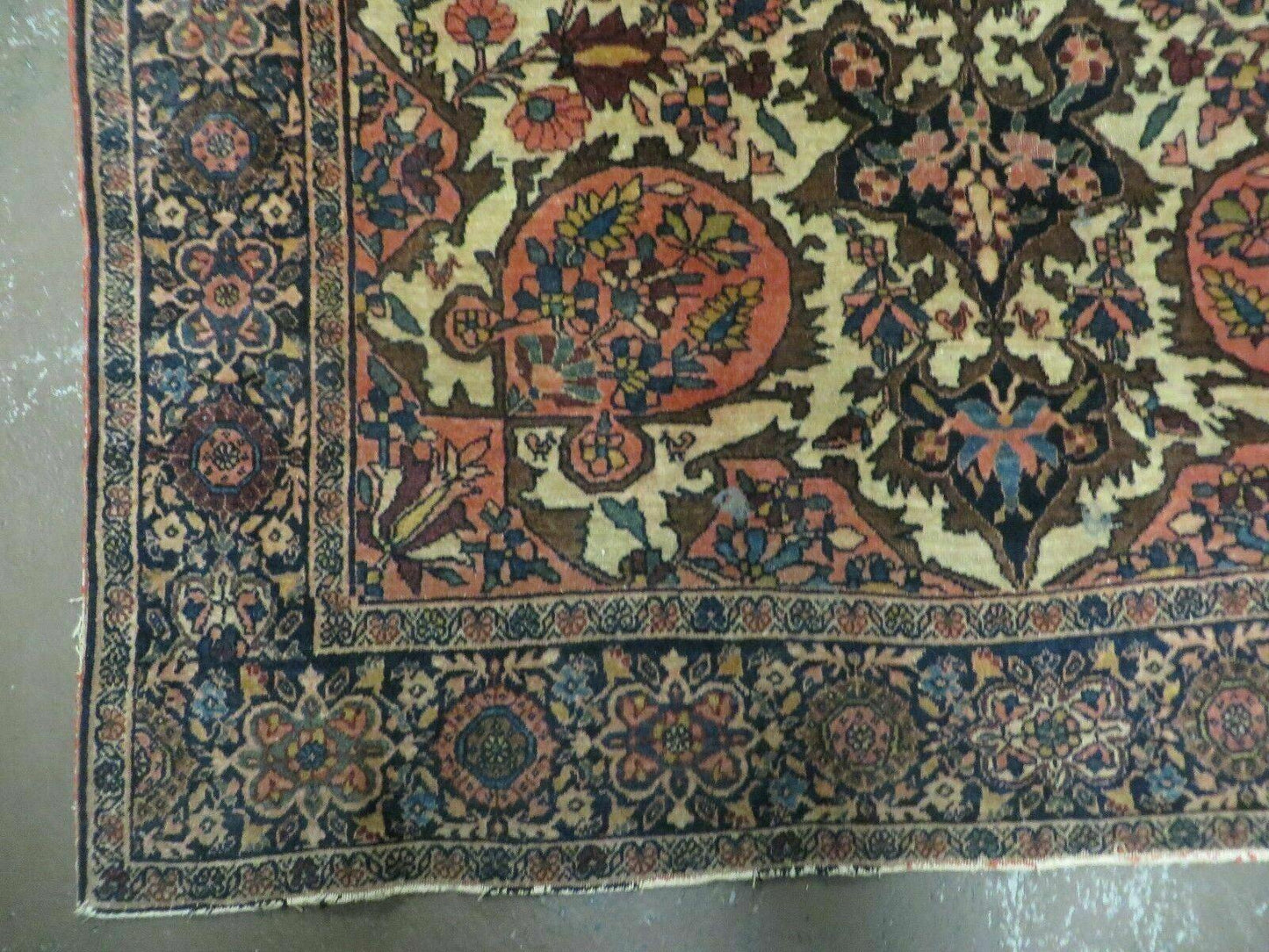 4' X 6' Antique Ultra Fine Handmade India Floral Oriental Wool Rug Carpet Nice - Nuvé