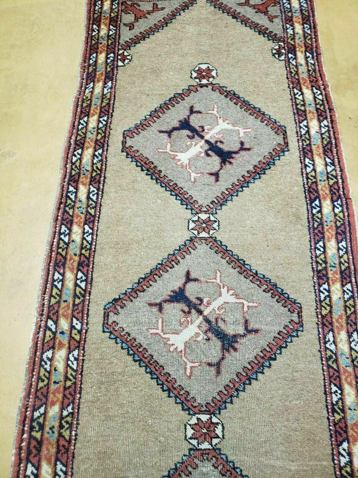 Persian Sarab Runner 2 x 11, Antique Tribal Persian Runner Rug - Nuvé