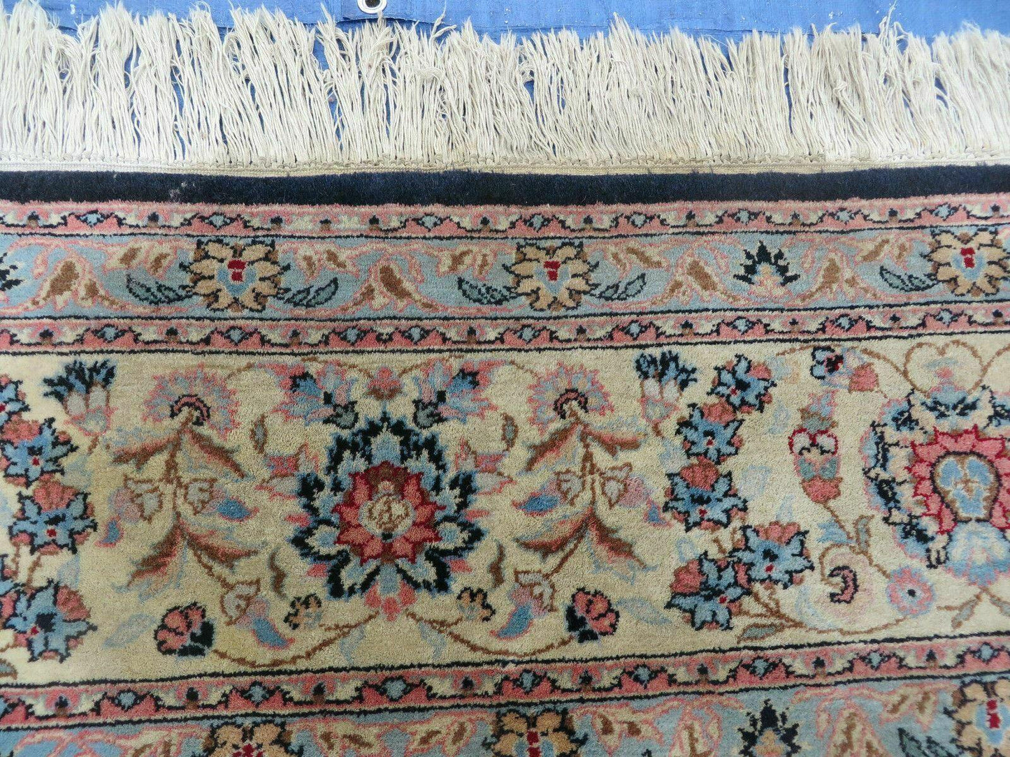10' X 14' Vintage Handmade India Wool Hand Knotted Carpet Rug Organic Dyes Nice - Nuvé