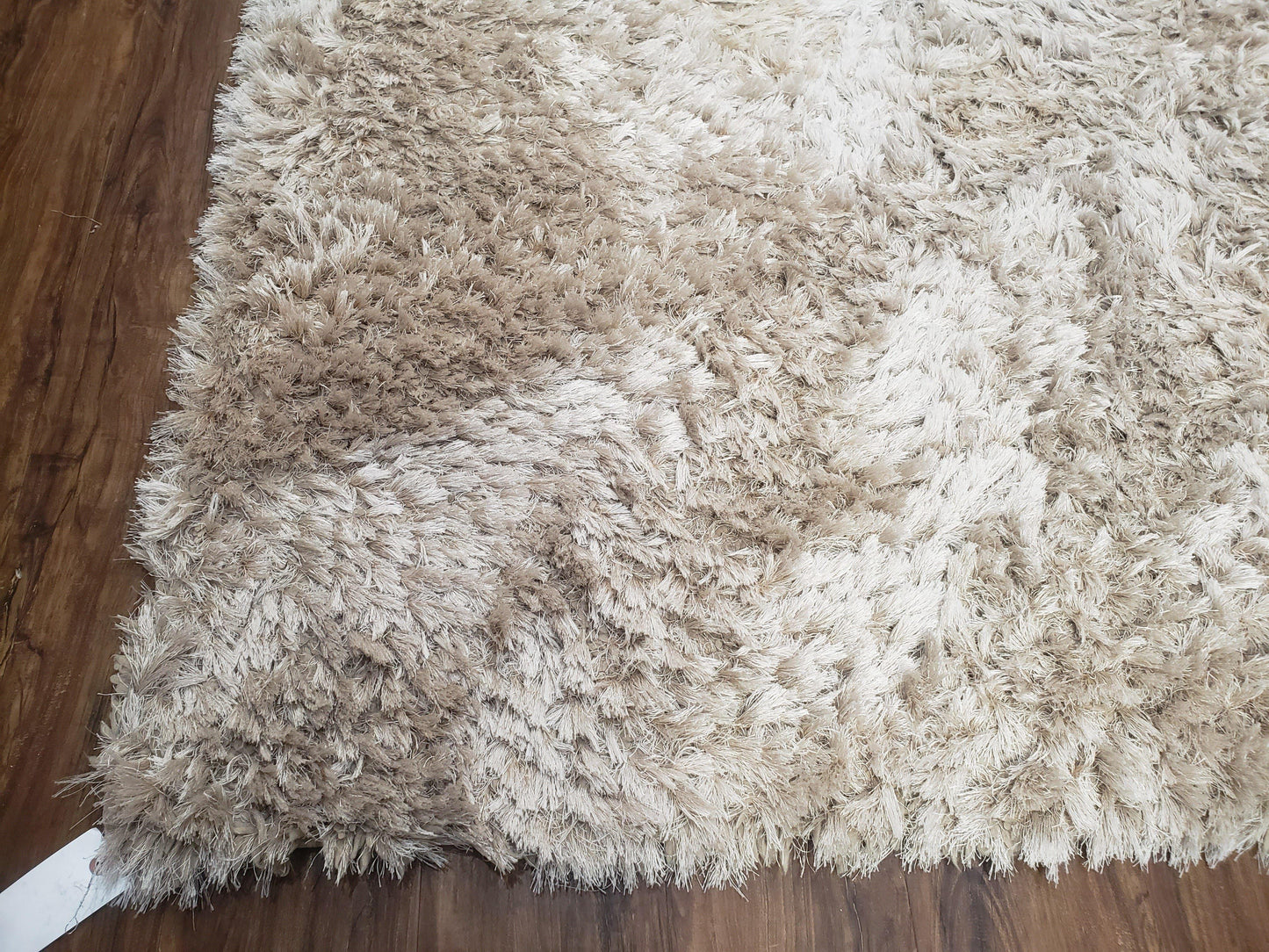Ivory Shag Rug 6x7, Flokati Carpet, Shaggy Soft Plush Pile Area Rug, Modern Contemporary - Nuvé