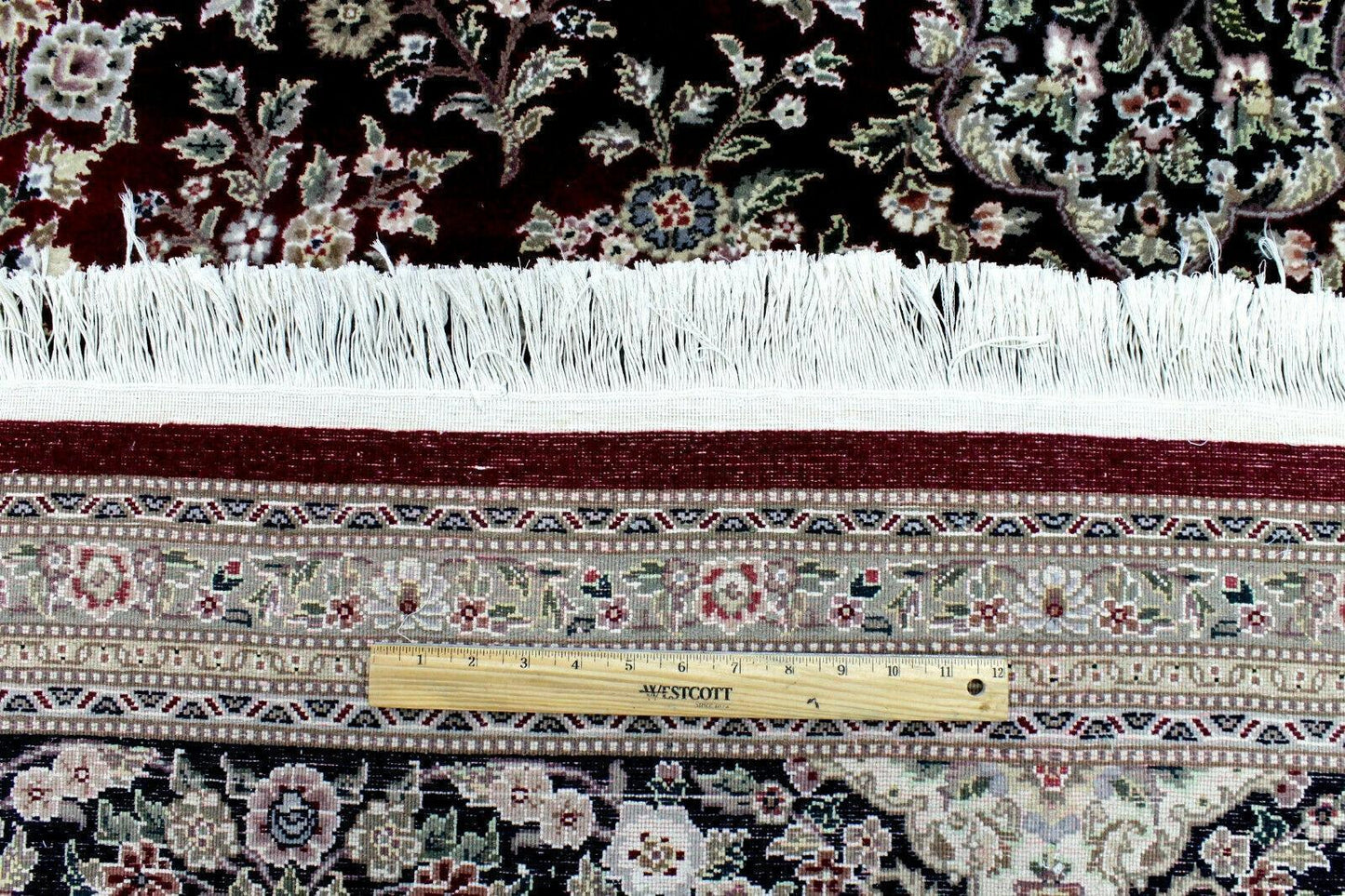 Exquisite Mint Hand-Knotted Peshawar Oriental Wool Rug – 9' x 12' - Nuvé