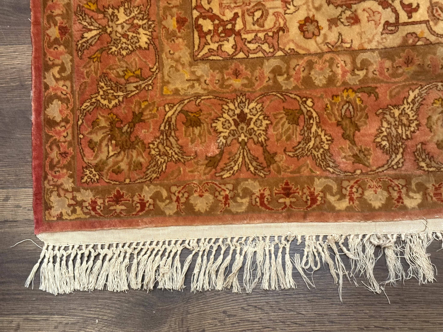 Persian Isfahan Rug 3x5 Fine 550 KPSI Kork Wool on Silk - Nuvé