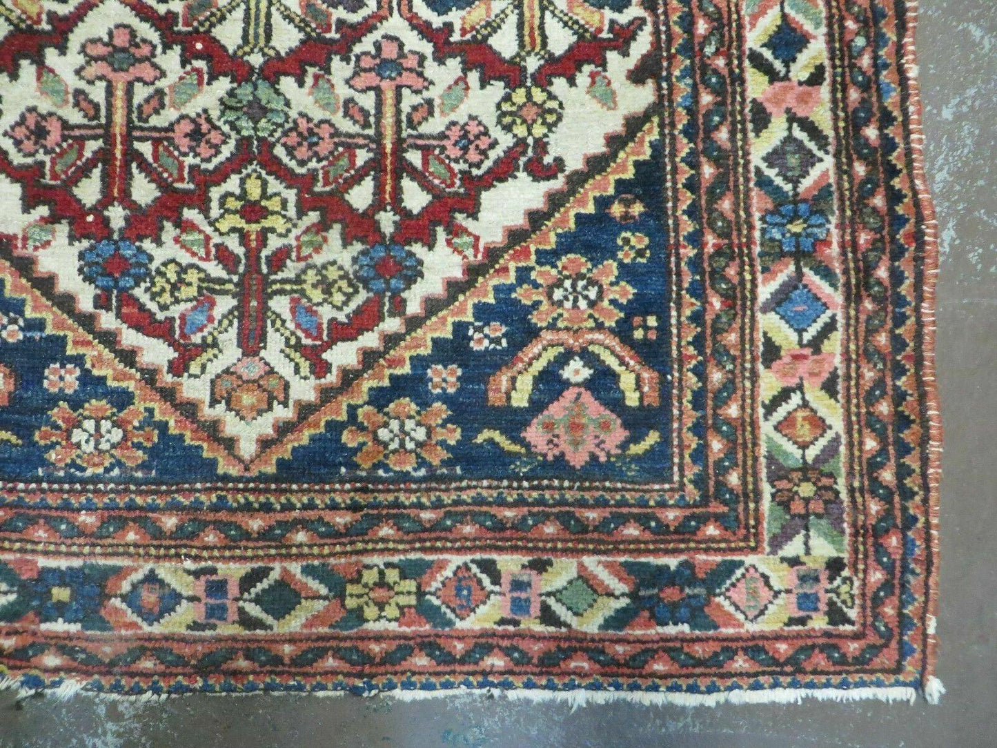3' 3"X 10' Antique Handmade Caucasian Shirvan Wool Runner Rug Nice - Nuvé