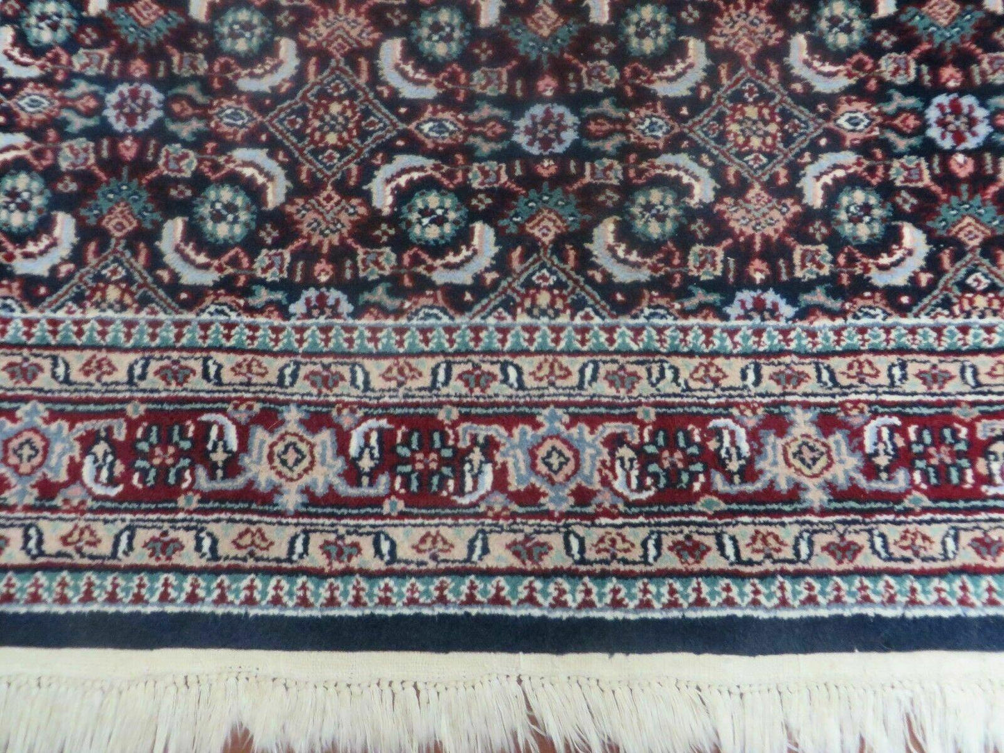 4' X 6' Vintage Handmade Indian Amristar Wool Rug Carpet Nice - Nuvé