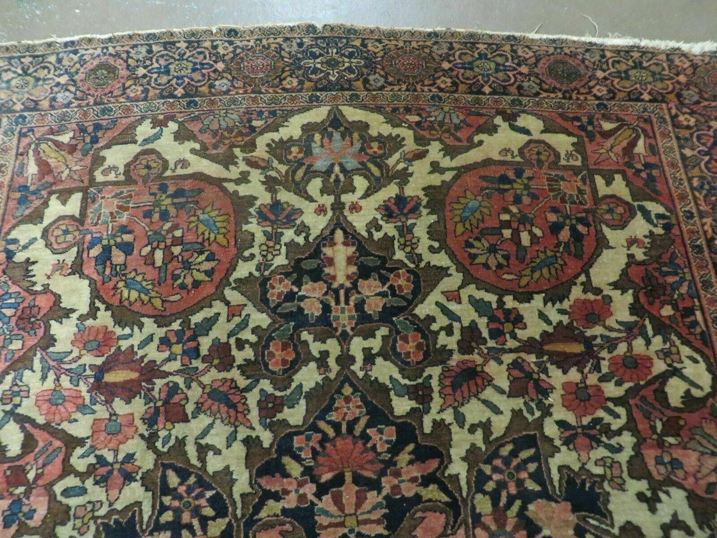 4' X 6' Antique Ultra Fine Handmade India Floral Oriental Wool Rug Carpet Nice - Nuvé