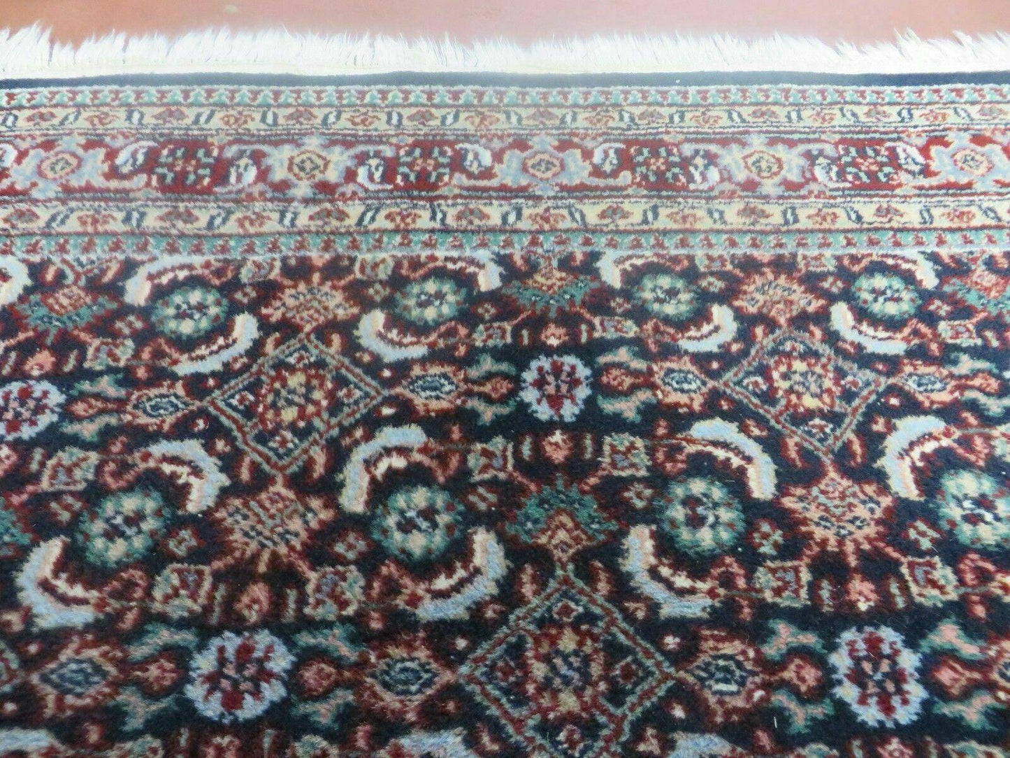 4' X 6' Vintage Handmade Indian Amristar Wool Rug Carpet Nice - Nuvé