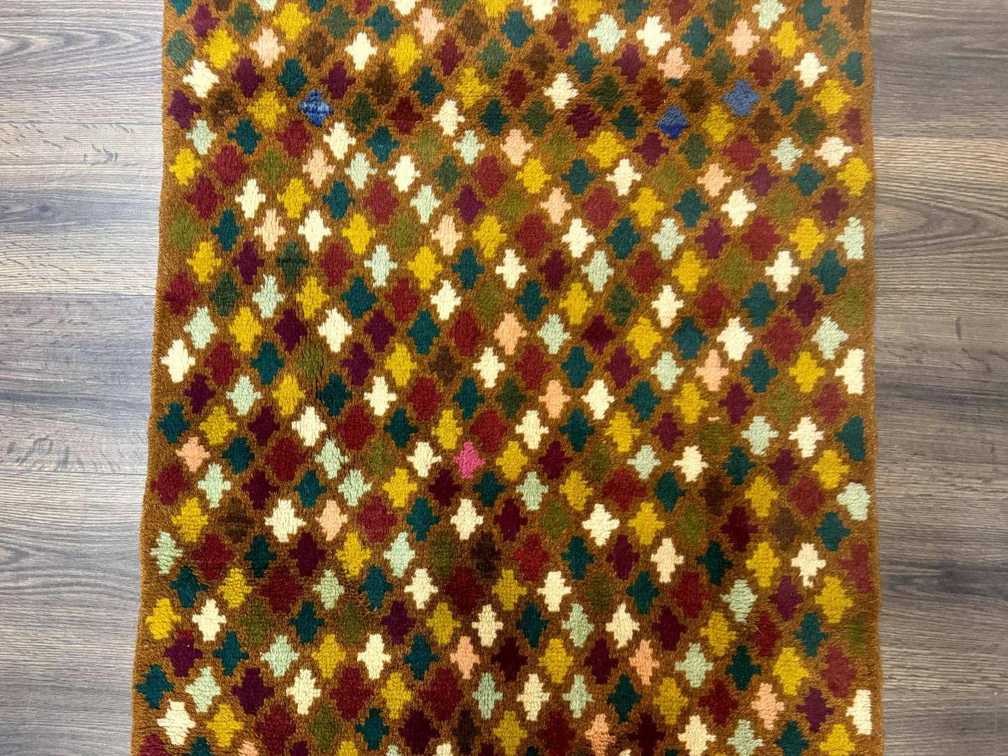 Balouch Rug 3x4, Burnt-Orange, Multicolor, Afghan Rug - Nuvé