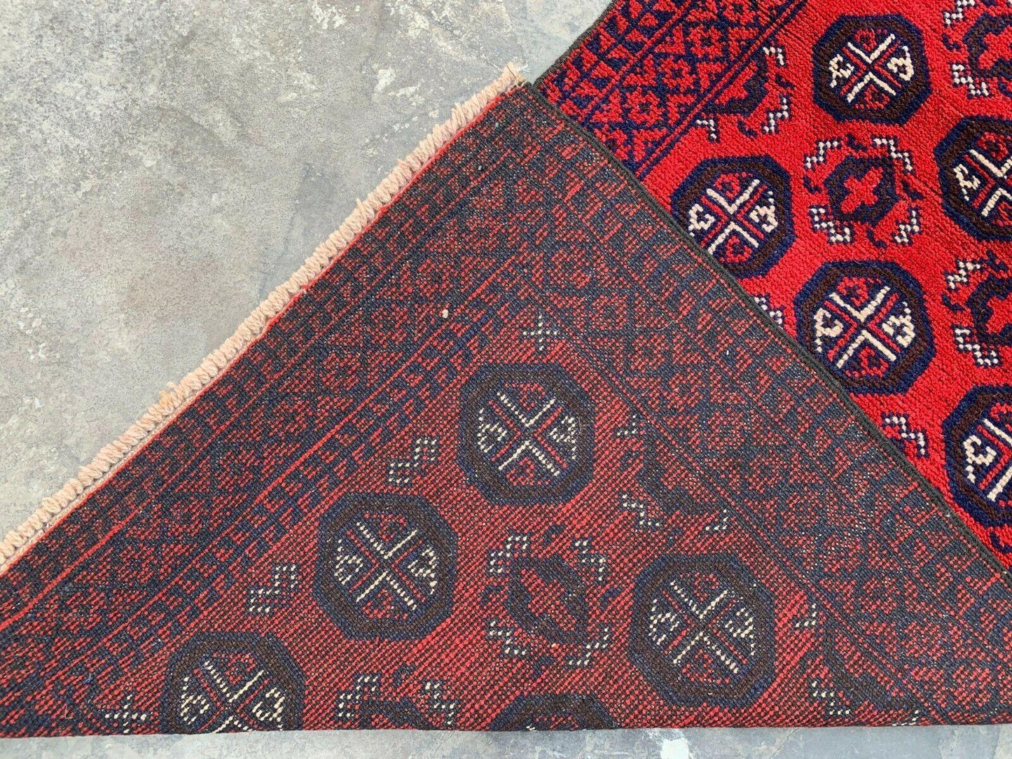 Hand Knotted Afghani Wool Baluch Runner Rug With Rug Pad 2x7 Ft - Nuvé