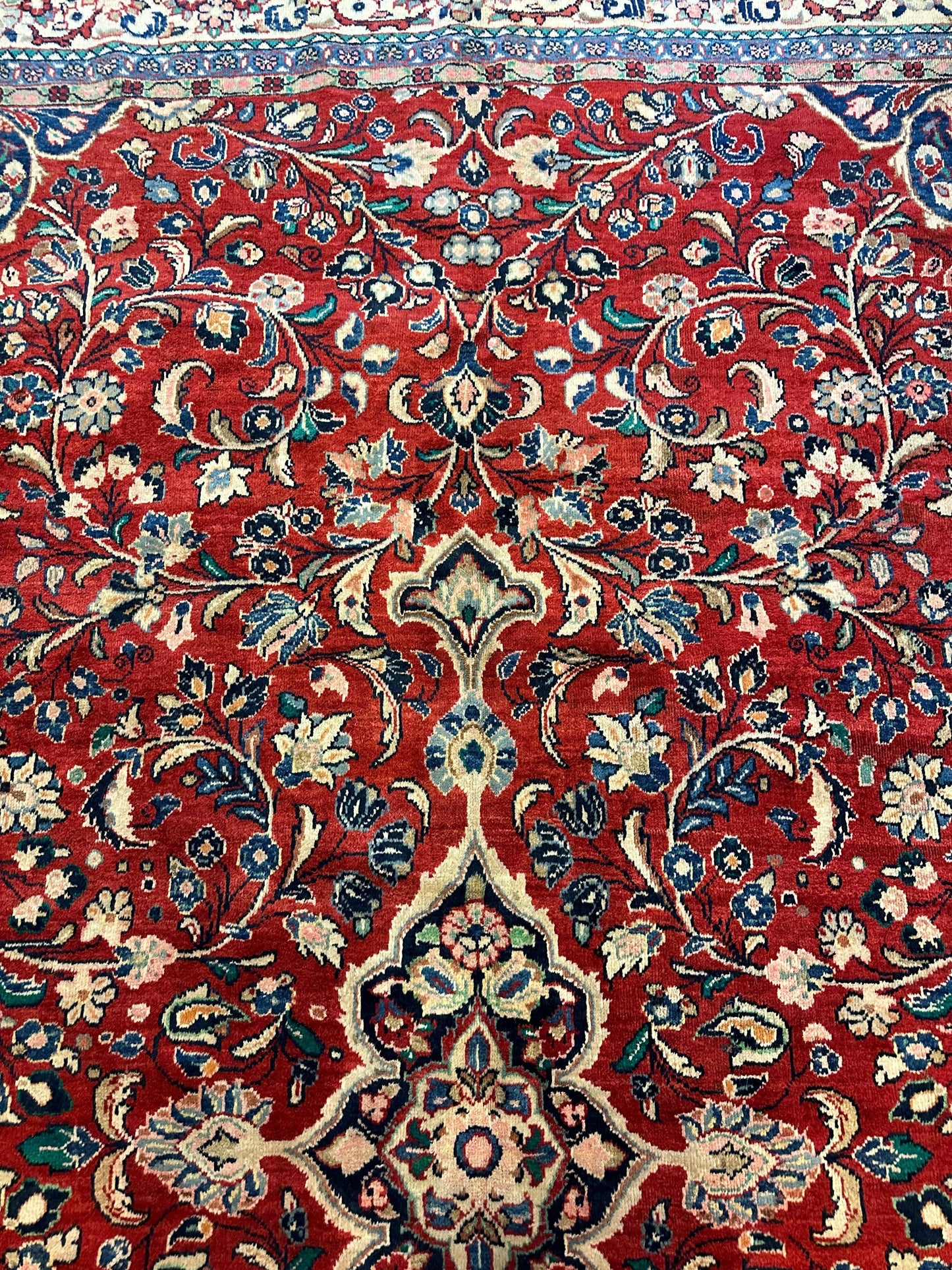 Handmade One-of-a-Kind Persian Mahal Rug - 10’ x 12’10” - Nuvé