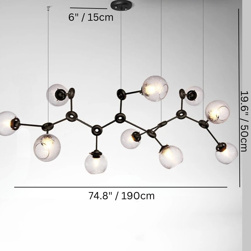 Elegant Jyotish indoor chandelier by Residence Supply with intricate design and warm lighting for sophisticated home decor.