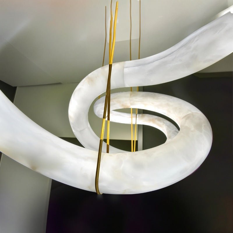 Maat Alabaster Chandelier - Nuvé