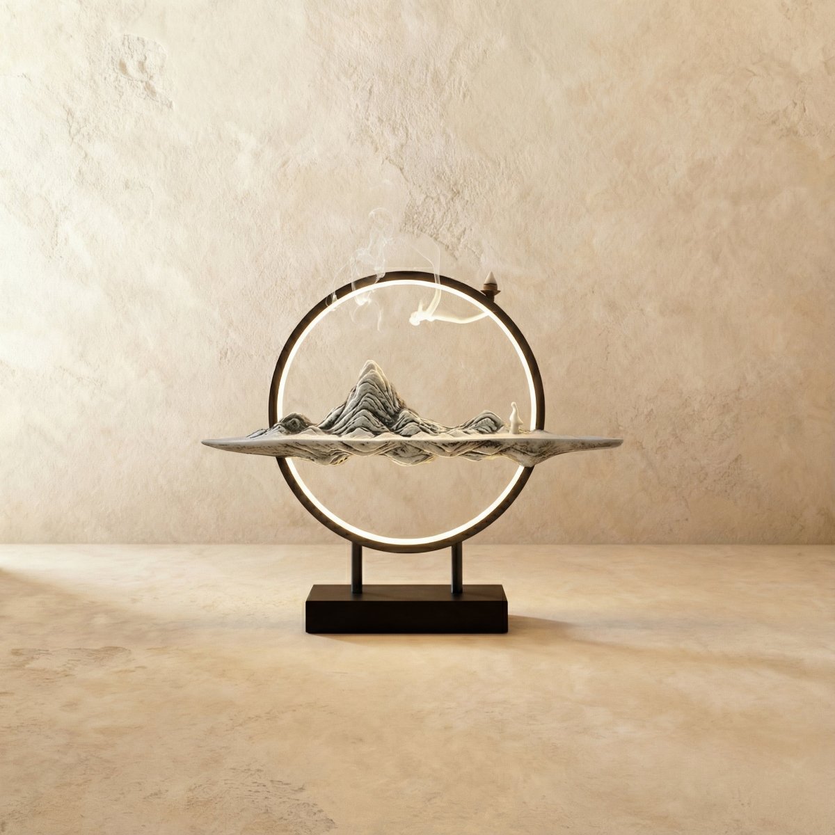 Moonlit Incense Burner Table Lamp - Nuvé