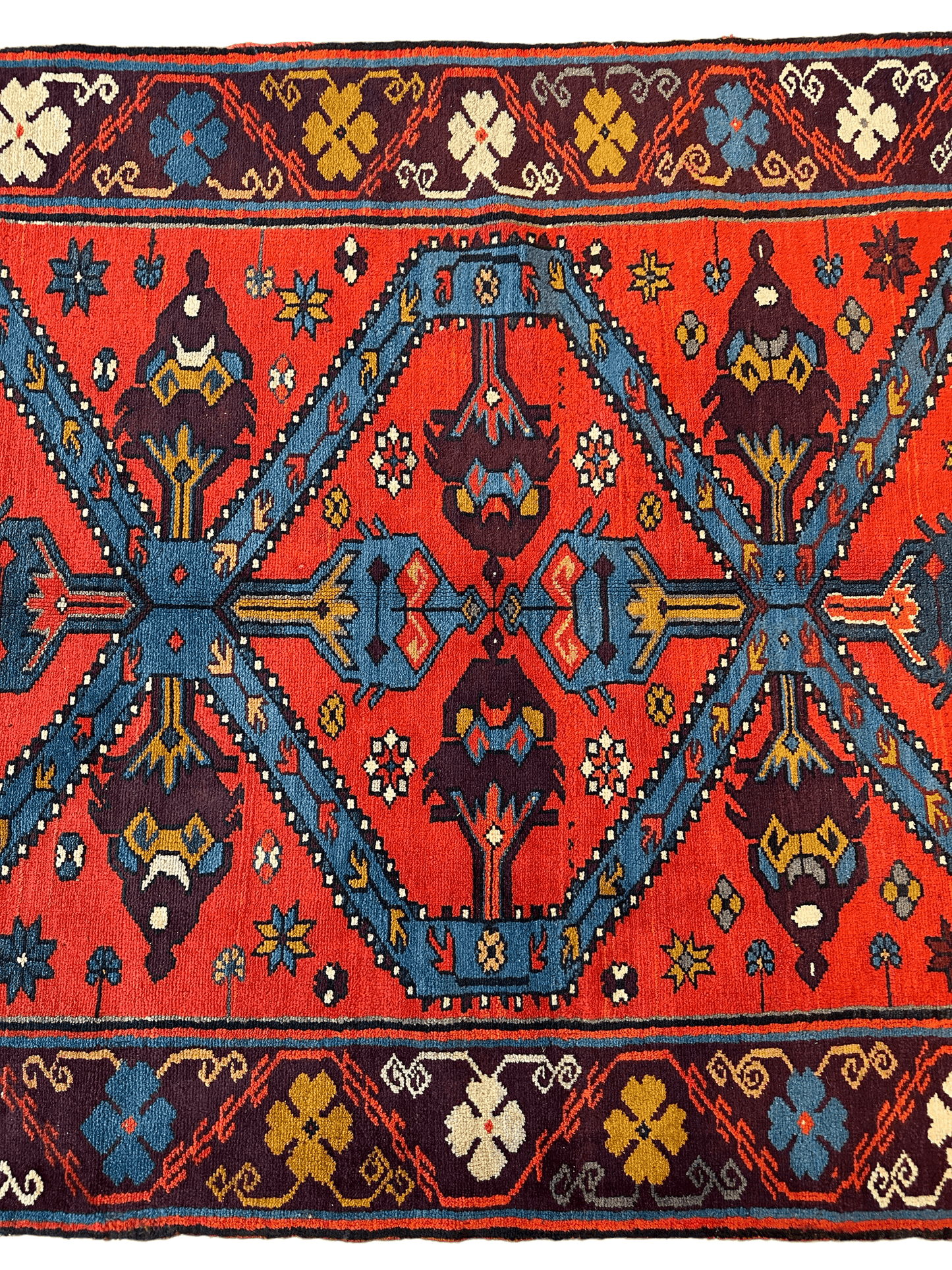 Old Derbent Dagestan Rug 4’ x 7’ - Nuvé
