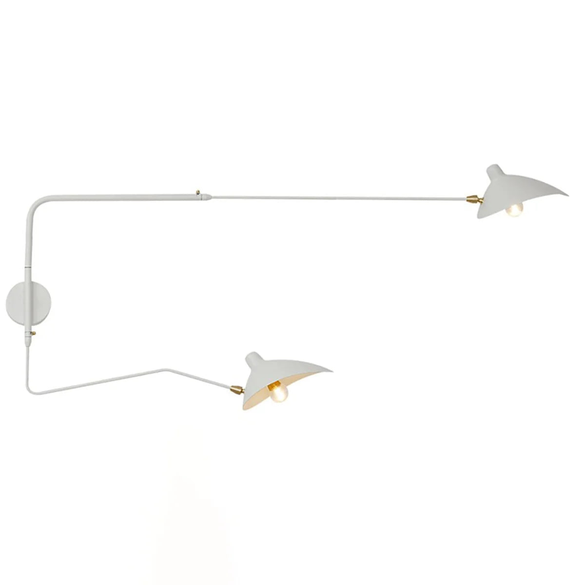 Rotating Serge Mouille Wall Sconce