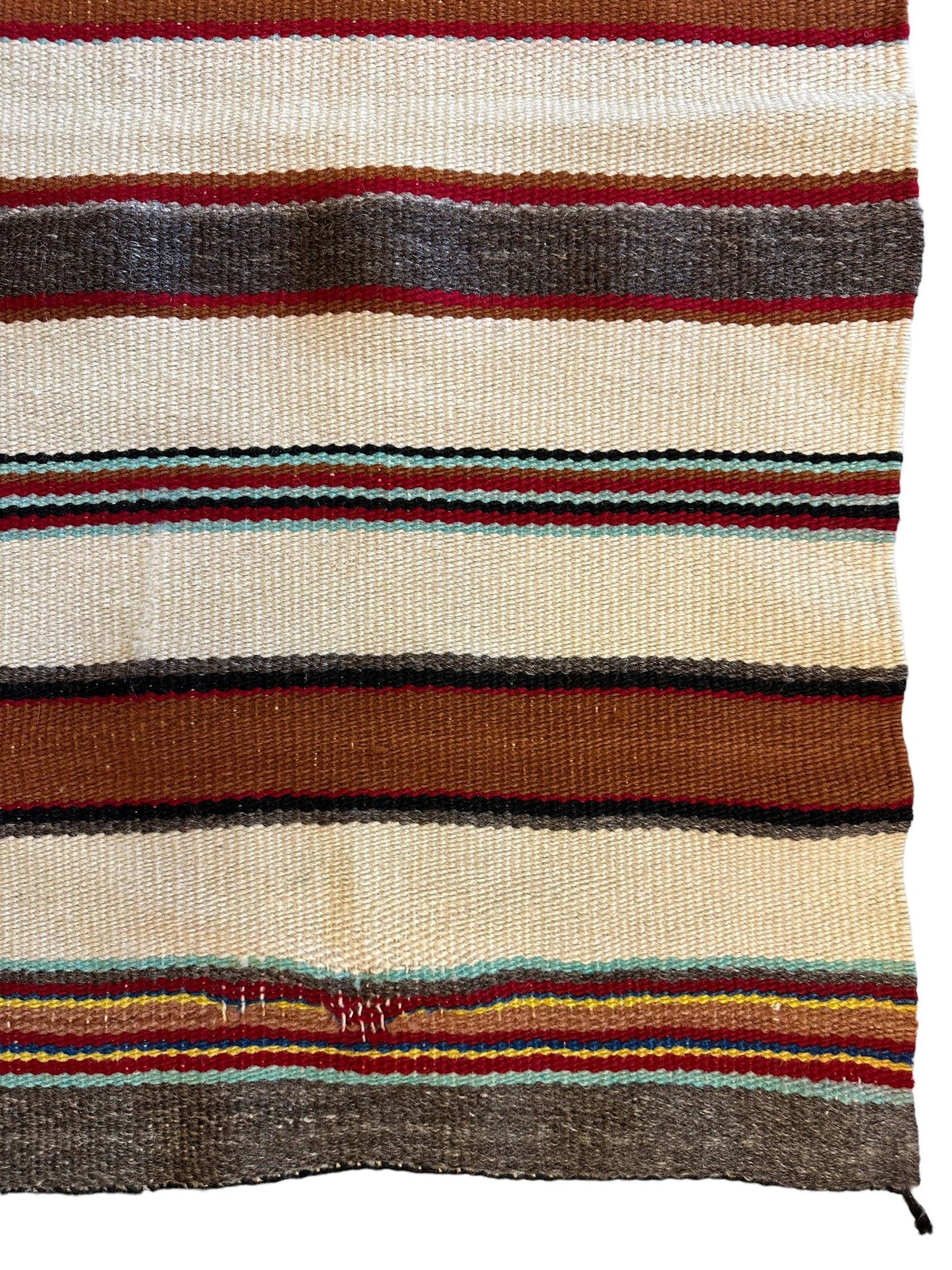 Vintage Native American Navajo Rug 30” x 63” - Nuvé