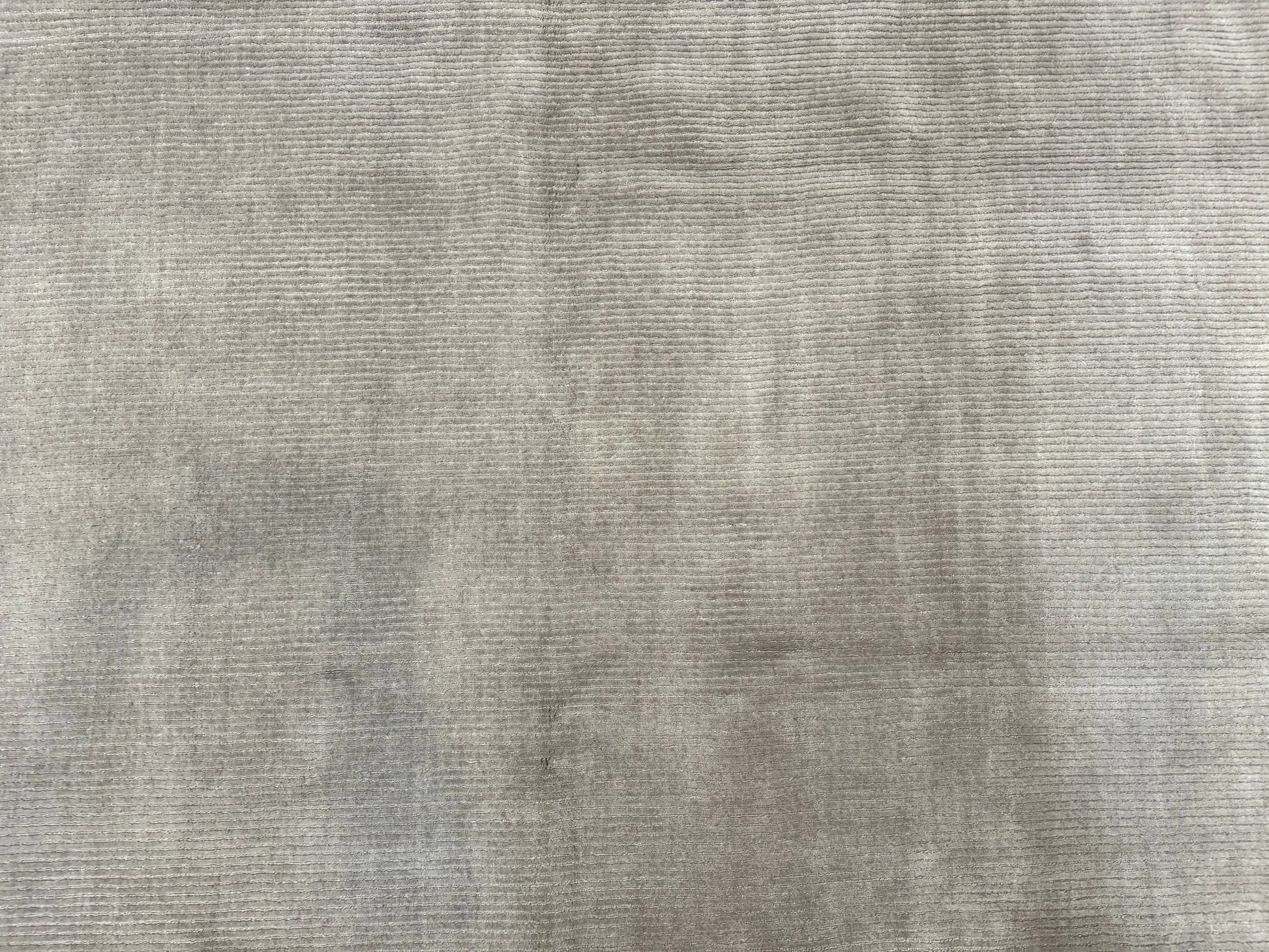 Tibetan Rug 8x10 Taupe Handmade Wool Modern Contemporary Carpet - Nuvé