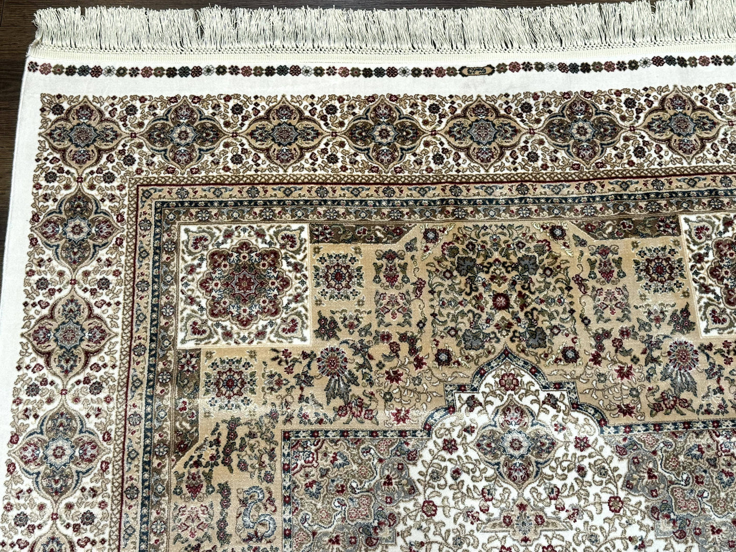 Turkish Memluk Silk Rug 4x6, Hereke Carpet, Bamboo Silk, New - Nuvé