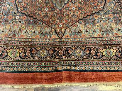 Antique Persian Bijar Rug 7x15 - Nuvé