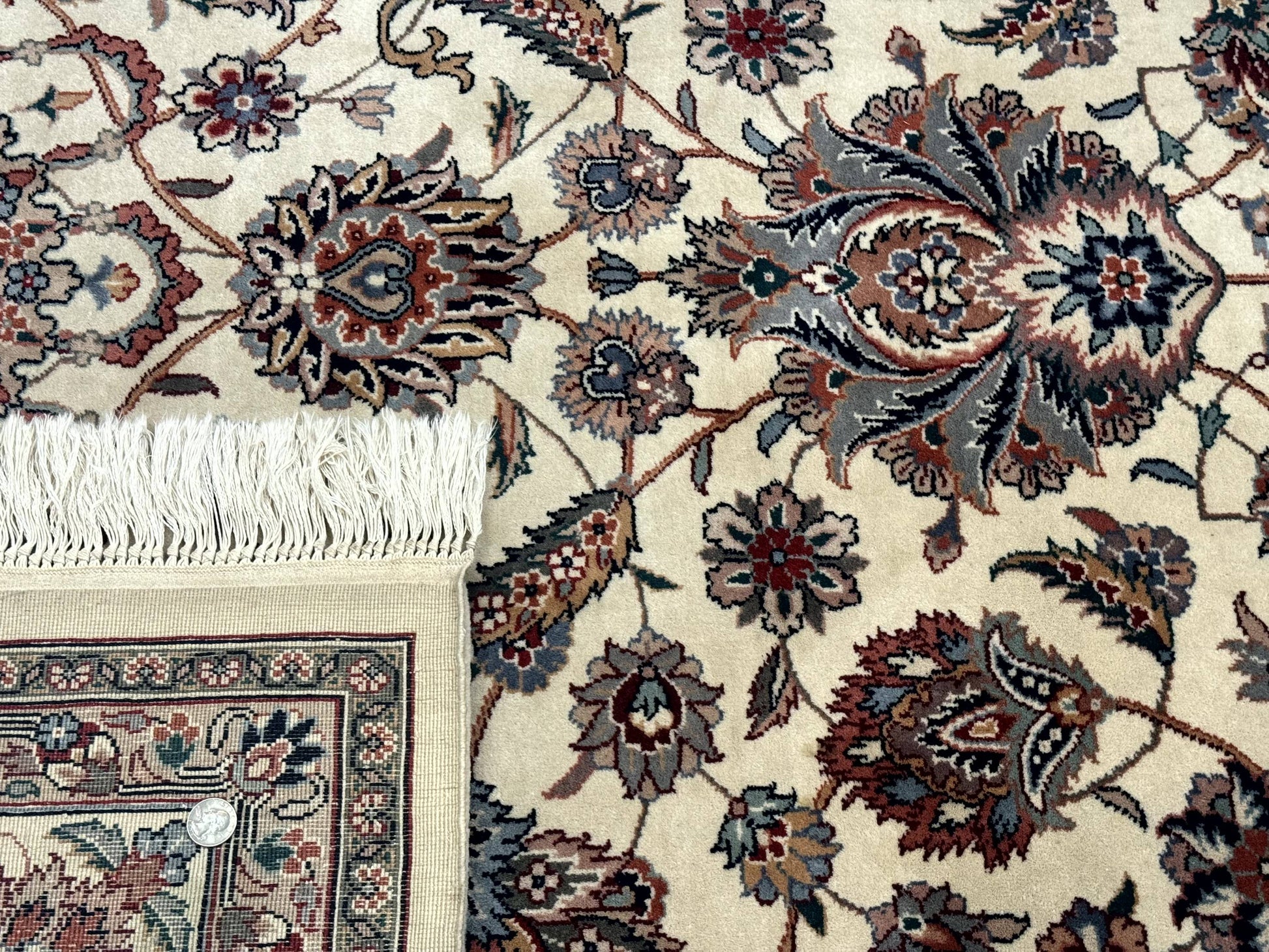 Pak Persian Rug 9x12, Allover Pattern, Fine Handmade Oriental Carpet - Nuvé