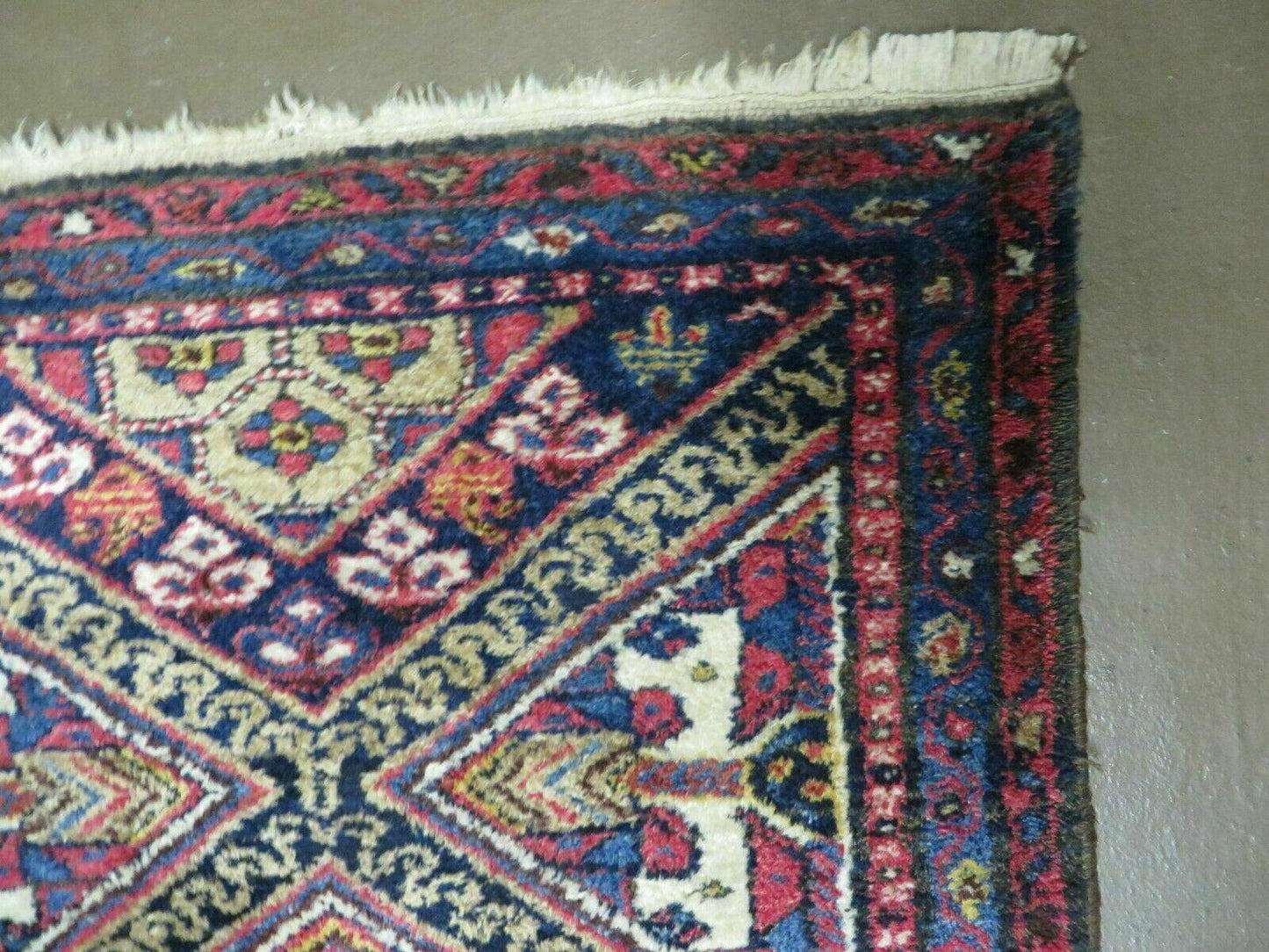 2' 6" X 9' Antique Handmade Turkish Anatolian Wool Runner Rug Nice - Nuvé