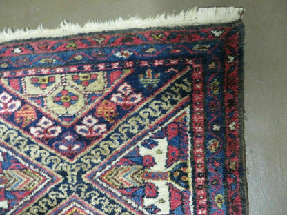 2' 6" X 9' Antique Handmade Turkish Anatolian Wool Runner Rug Nice - Nuvé