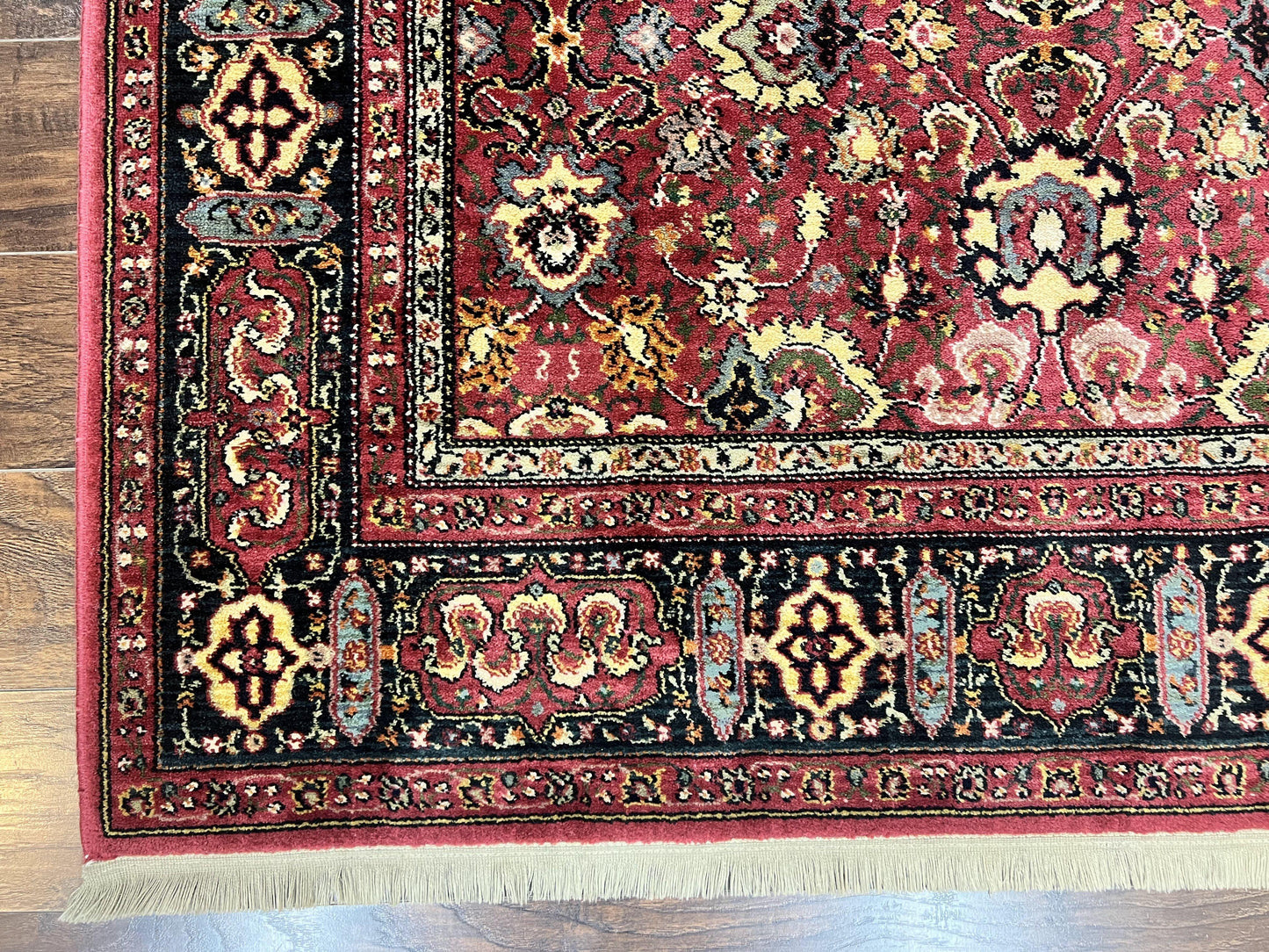 Karastan Rug 6x9, Williamsburg Herati #558, Wool Karastan Carpet, Vintage Karastan Persian Area Rug, Wool Pile - Nuvé