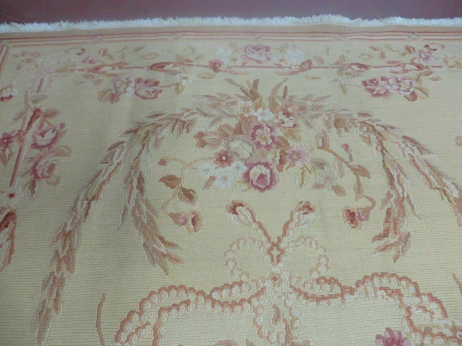 5' X 8' Vintage Turkish Kilim Handmade Flat Soumak Weave Wool Rug Veg Dye Nice - Nuvé