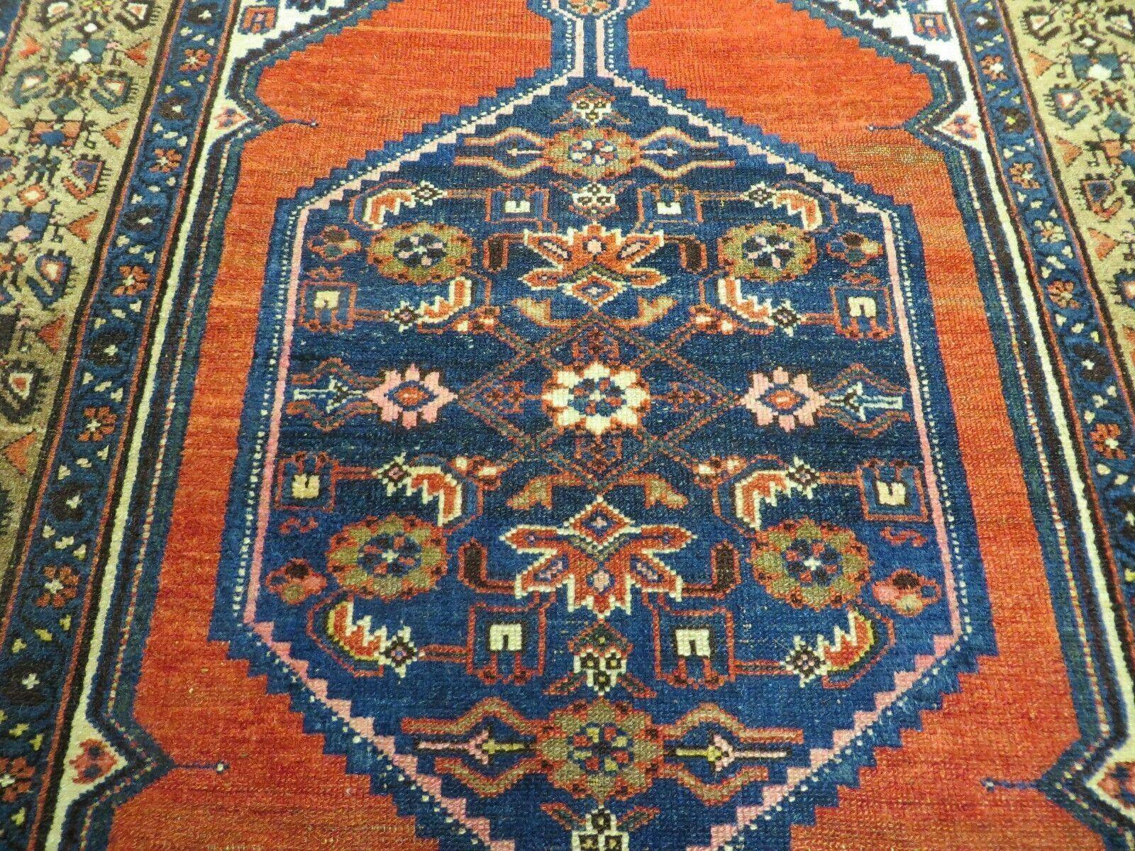 4' X 6' Antique Handmade Turkish Wool Rug Nice - Nuvé