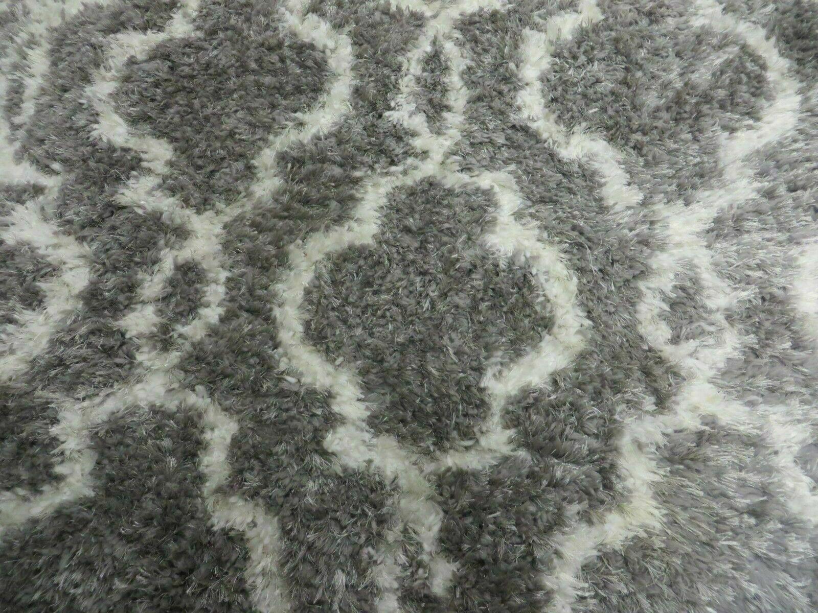 5' X 7' Modern Contemporary Israel Made Glimmer 205-45 Shag Rug Acrylic Bohemian Boho Home Décor - Nuvé