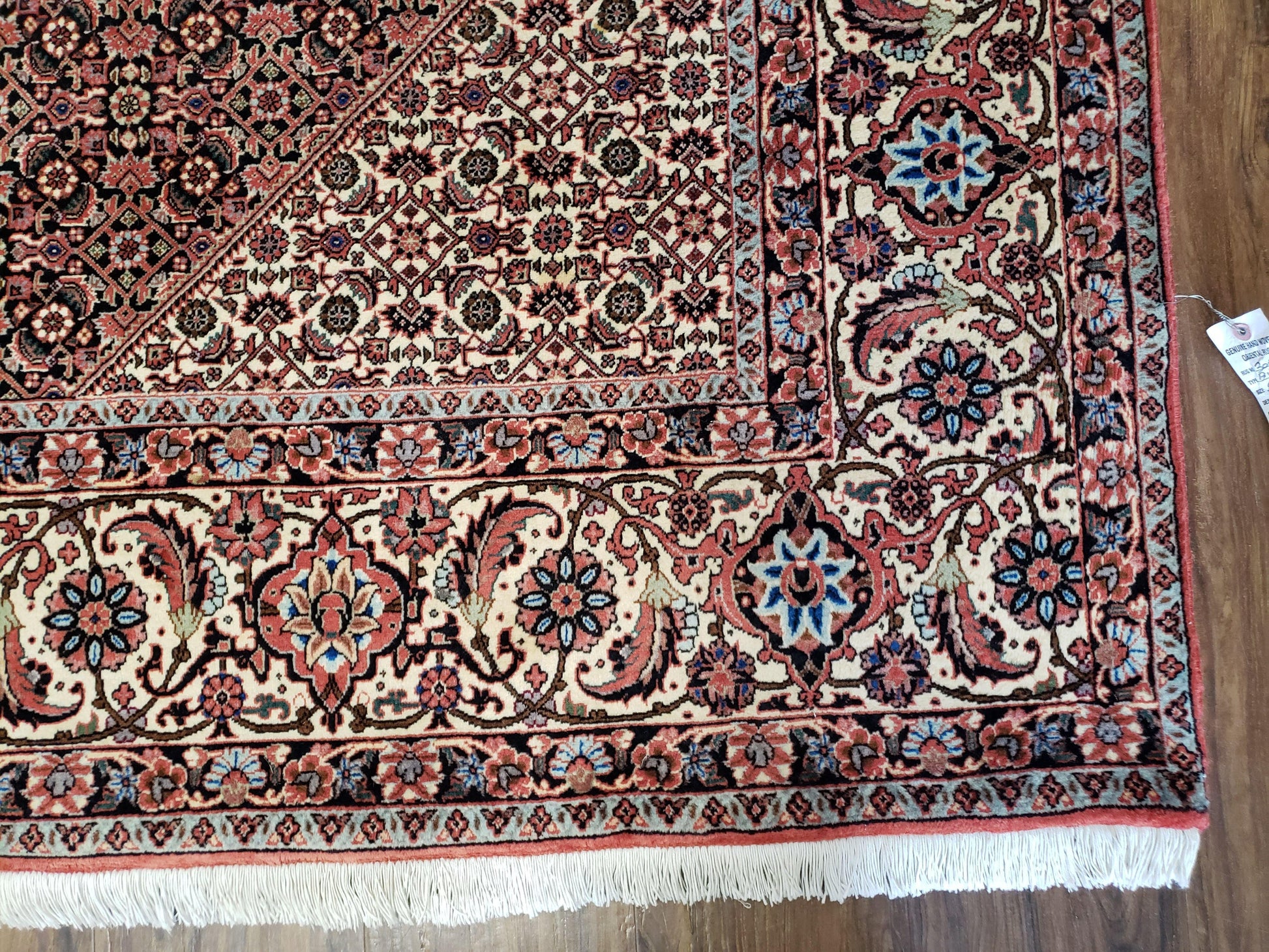 Persian Bijar Rug 8x11 - Herati Mahi Pattern - Nuvé