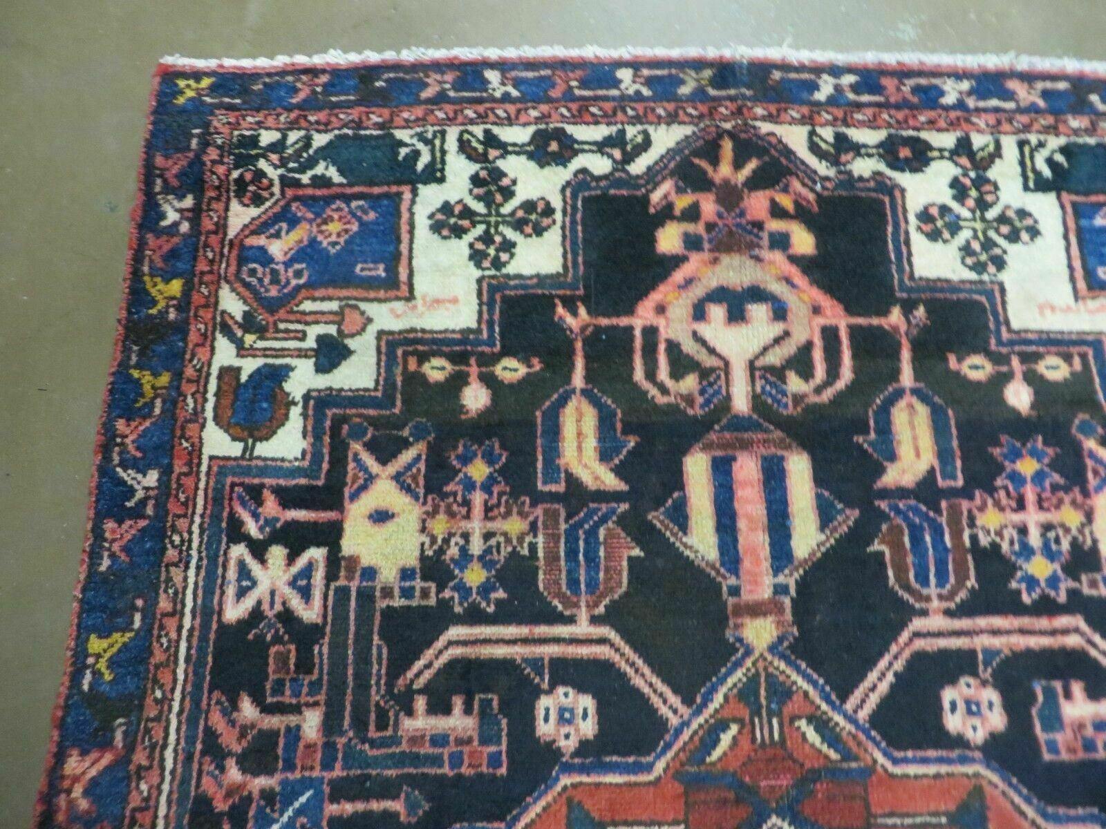 4' X 7' Antique 1920 Handmade Turkish Anatolian Wool Rug Veg Dye Nice - Nuvé