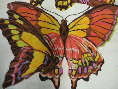 4' X 6' Tartare Modern Hand Knotted Spainsh Wool Rug Butterfly Getting Wings Nice - Nuvé