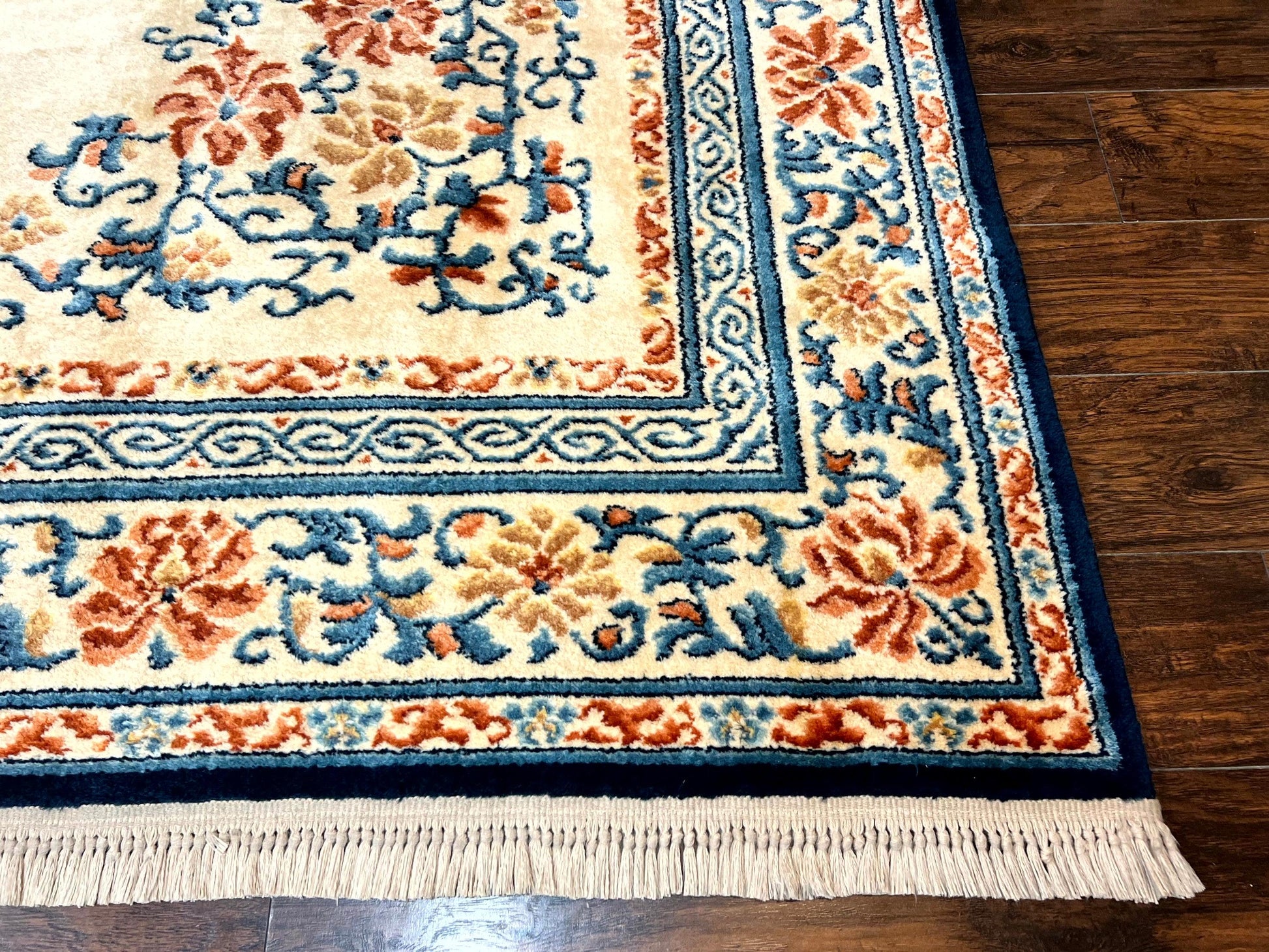 Karastan Rug 10x14 Chinese #718, Vintage Original 700 Series Wool Pile Karastan Carpet, Asian Oriental Rug, Rare - Nuvé