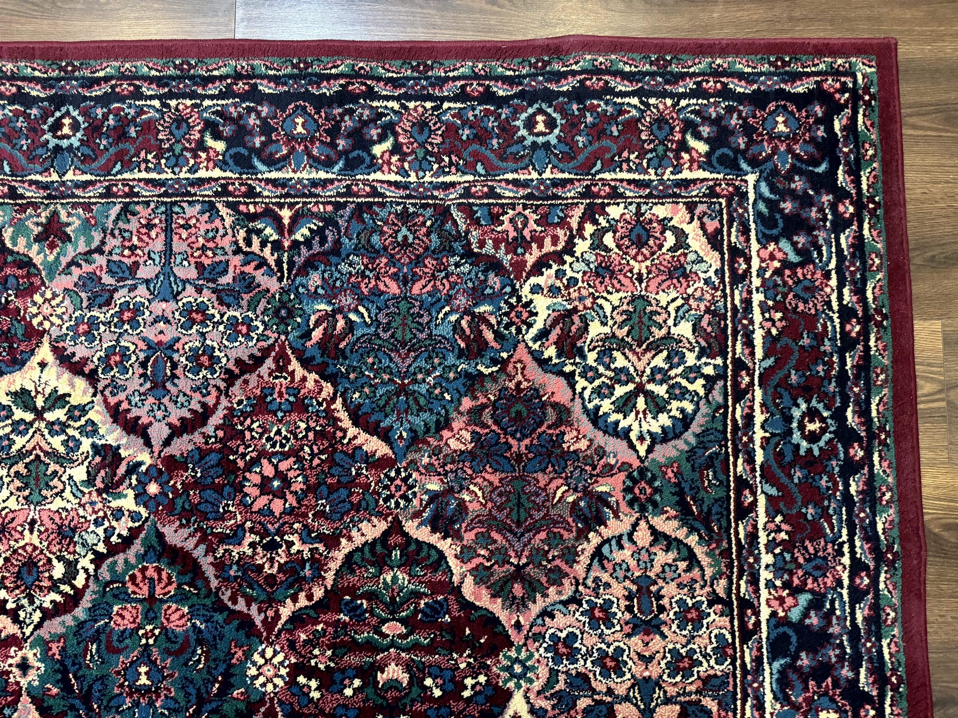 Multicolor Panel Kirman Rug 8x11 - Nuvé