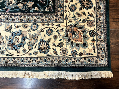 Pak Persian Rug 9x12, Dark Green, Floral Allover - Nuvé