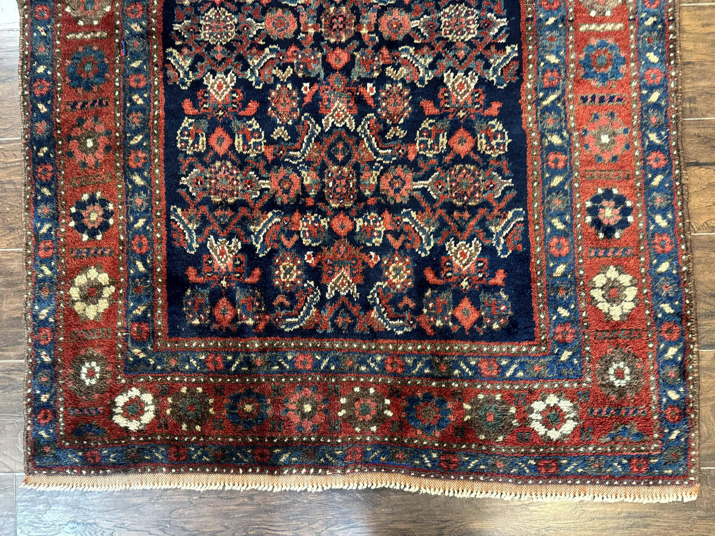 Antique Persian Tribal Rug 4x6, Kurdish Rug - Nuvé