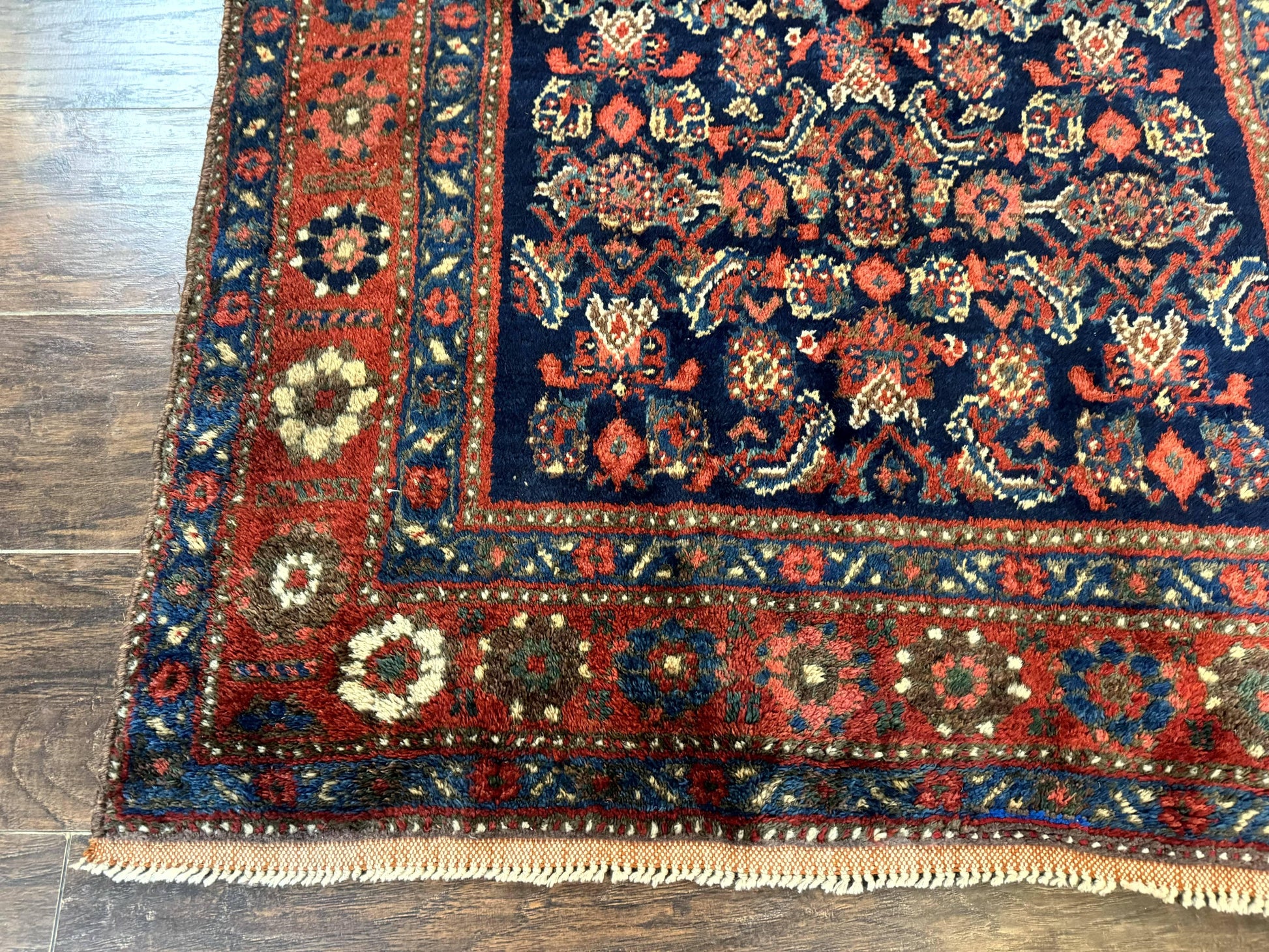 Antique Persian Tribal Rug 4x6, Kurdish Rug - Nuvé