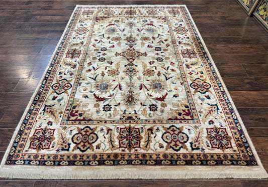 Karastan Rug 5.9 x 8.6, Karastan Traditions Amritsar Pattern Design 510, New Zealand Wool, Karastan Area Rug - Nuvé