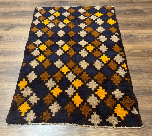 Balouch Rug 3x4, Afghan Rug, Tribal Rug, Multicolor - Nuvé