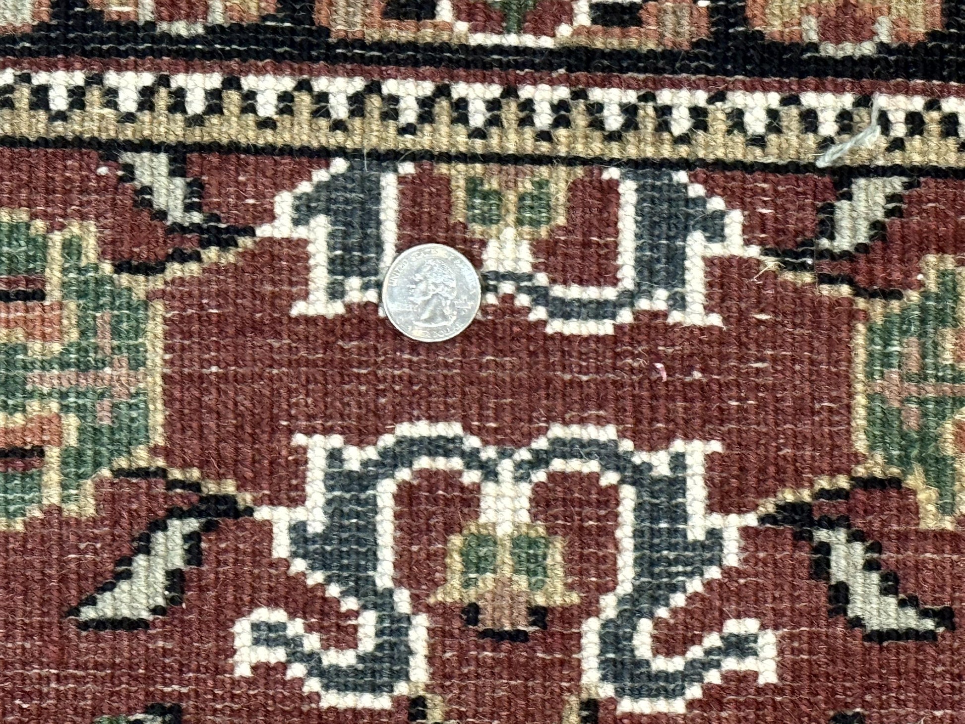 Indo Persian Sarouk Runner Rug 2.8 x 20 ft Runner for Hallway, Long Runner Rug, Handmade - Nuvé