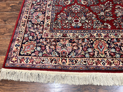 Karastan Rug 10x18 Red Sarouk #785, Wool Karastan Carpet, Original 700 Series, Vintage Discontinued Large Oriental Rug - Nuvé
