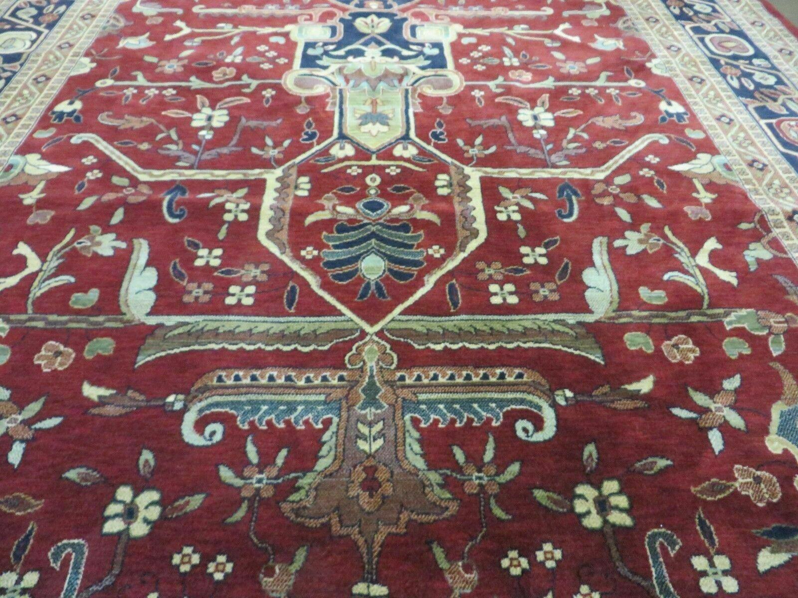 8' x 11' 7" Vintage Power Loomed Couristan European Wool Rug Belgium Forbes Nice - Nuvé